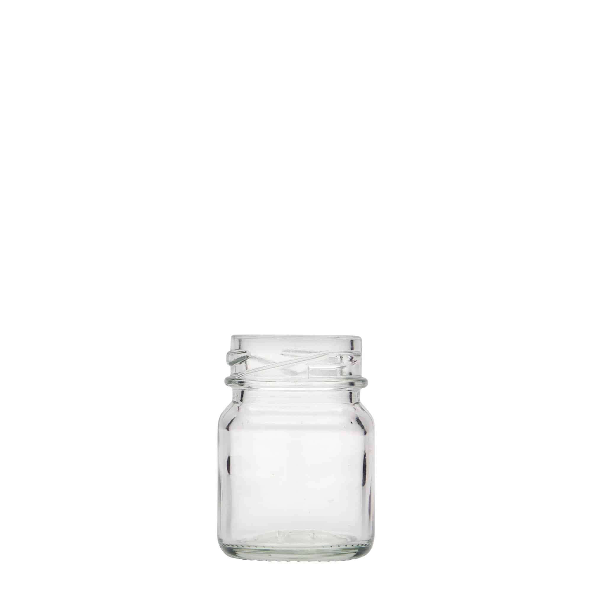 45 ml yüksek yuvarlak bardak, ağız: Twist-Off (TO 38) 45 ml yüksek yuvarlak bardak, ağız: Twist-Off (TO 38)
