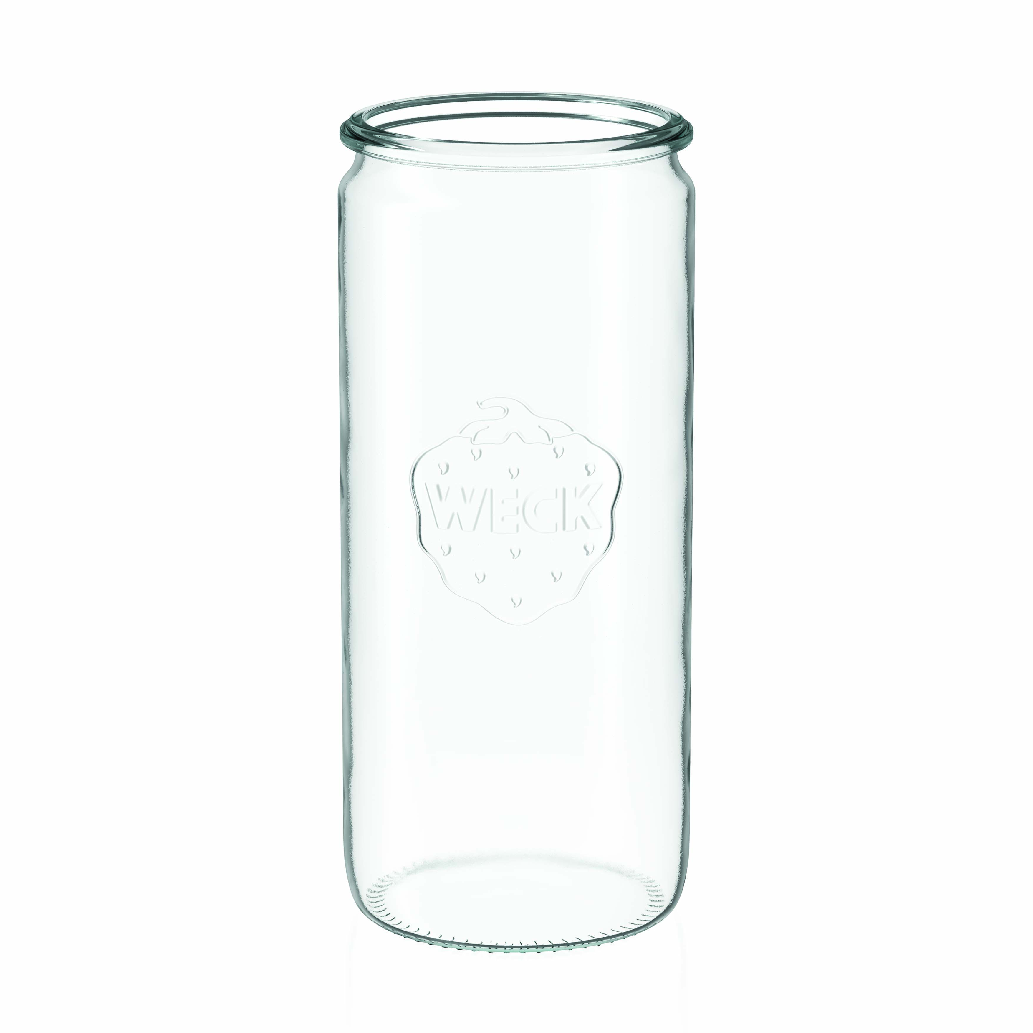 1.040 ml WECK Silindir Cam, Ağız: Yuvarlak Kenar