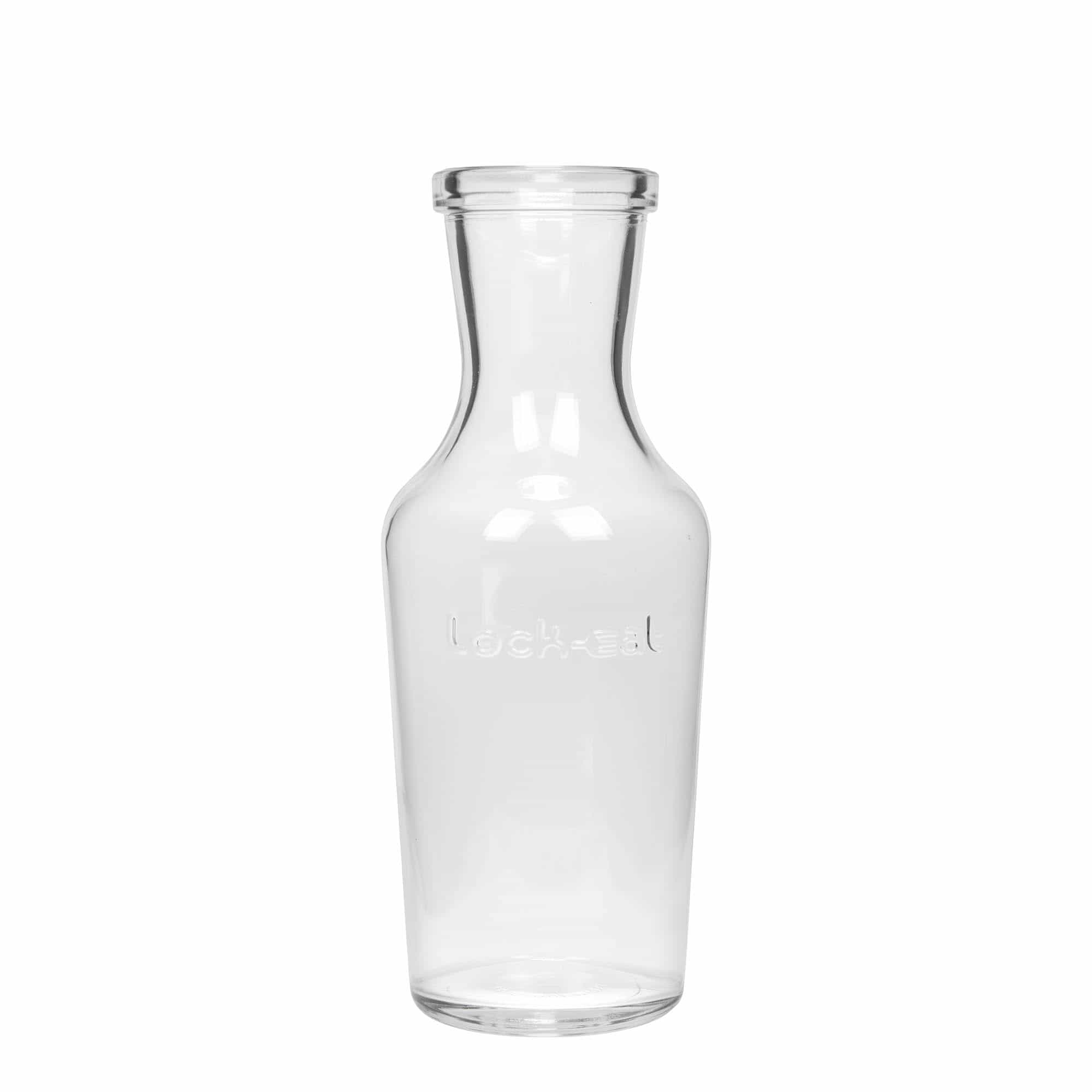 1.000 ml Cam Karaf 'Lock-Eat', Ağız: Tel Mandallı Kapak