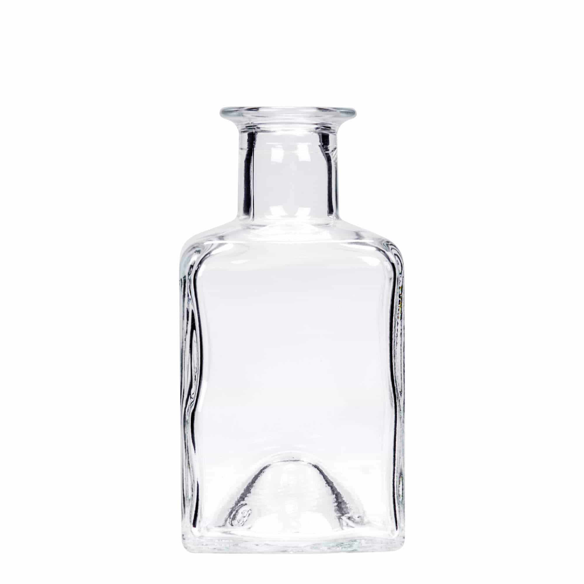 200 ml cam şişe 'Kubica', kare, ağız: mantar 200 ml cam şişe 'Kubica', kare, ağız: mantar