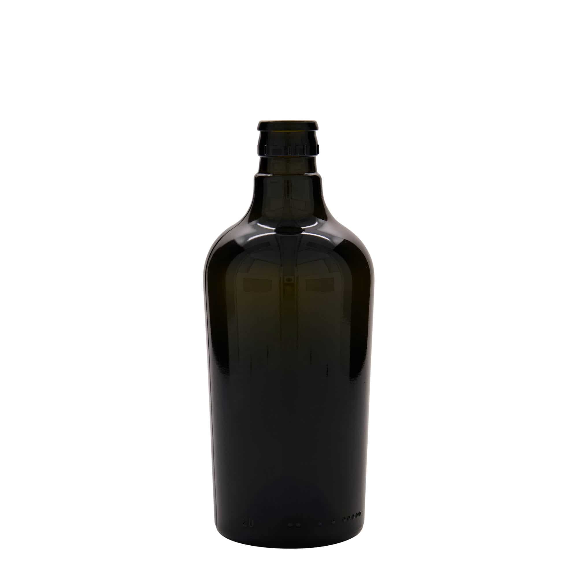 500 ml Sirke-/Yağ Şişesi 'Oleum', Cam, antik yeşil, Ağız: DOP 500 ml Sirke-/Yağ Şişesi 'Oleum', Cam, antik yeşil, Ağız: DOP