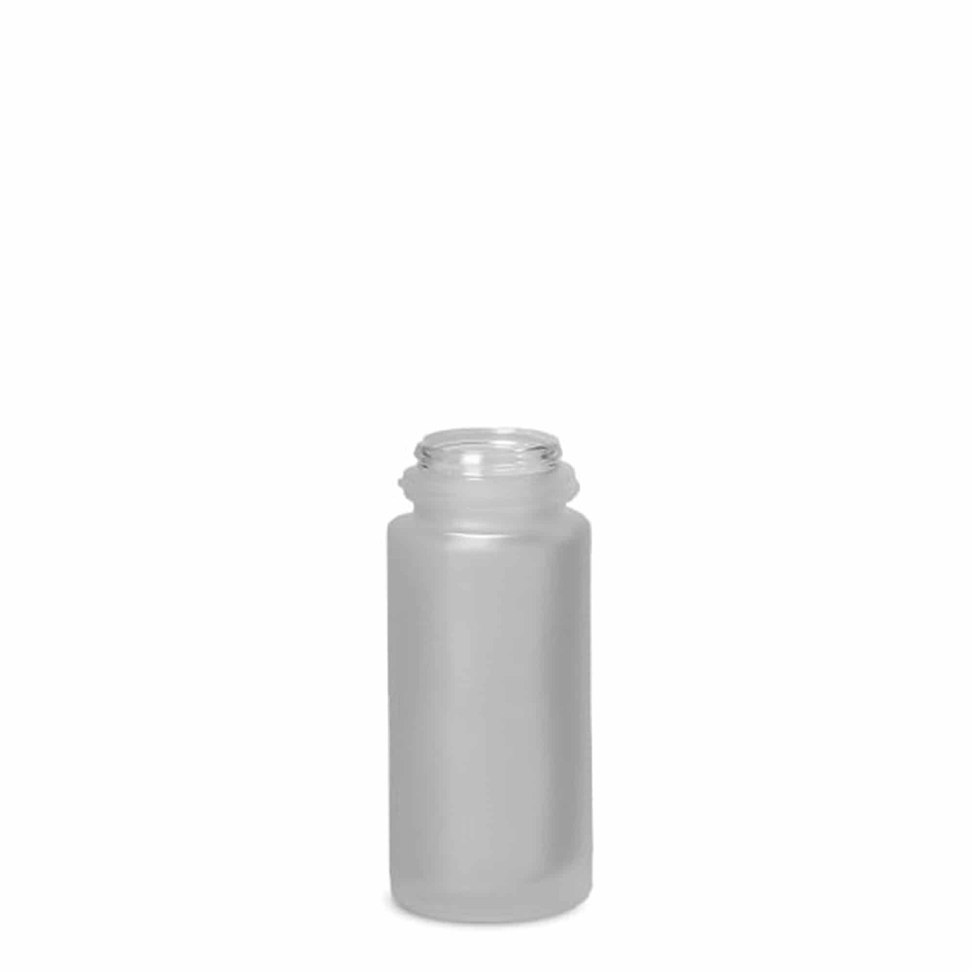 50 ml Roll-On Şişe, Cam, Buzlu, Ağız: Vidalı Kapak
