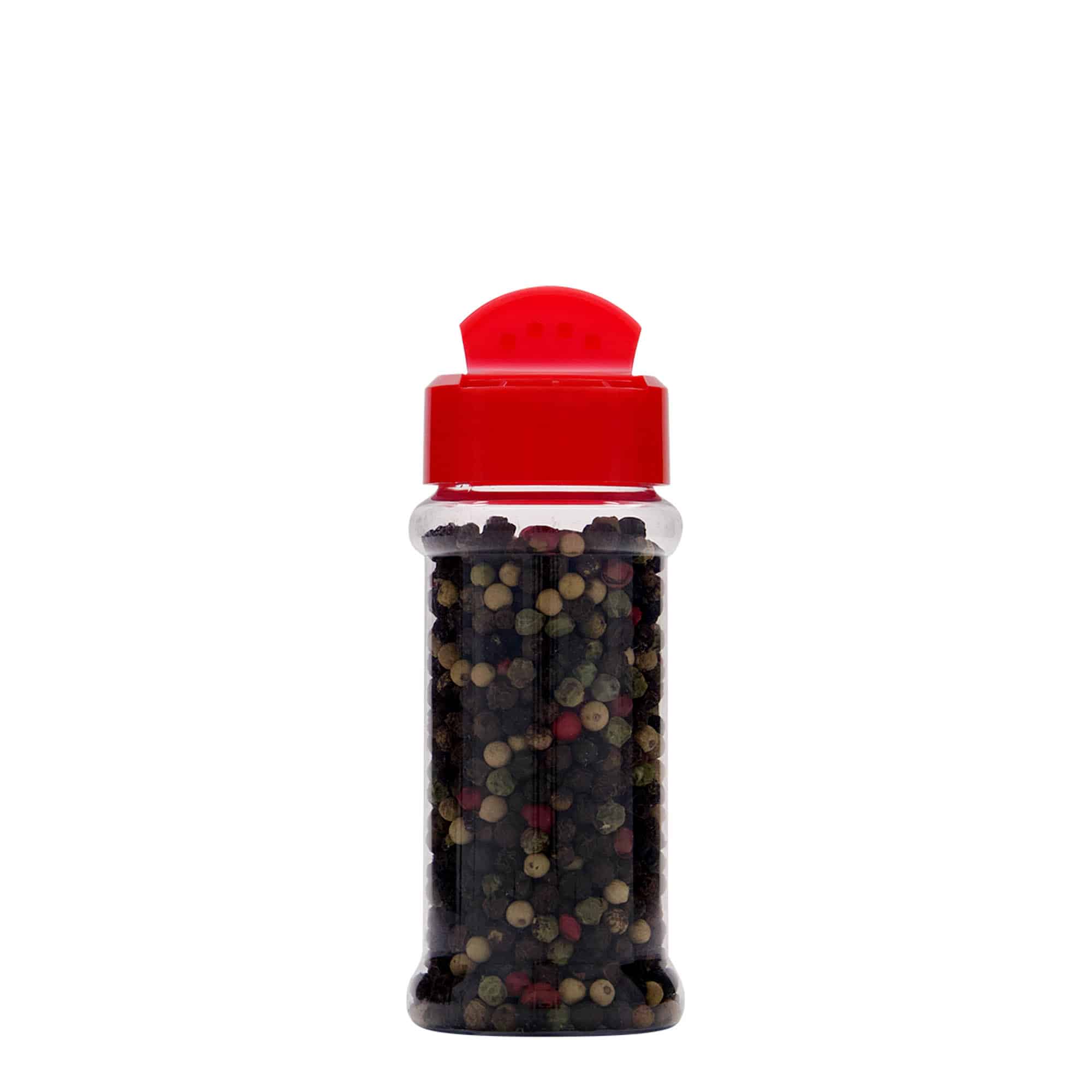 100 ml PET baharat kabı, plastik, ağız çapı: 38/400