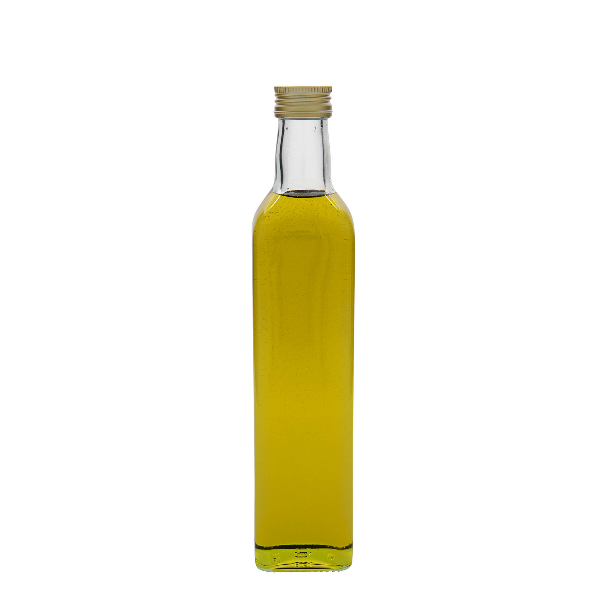500 ml Cam şişe 'Marasca', kare, ağız: PP 31,5