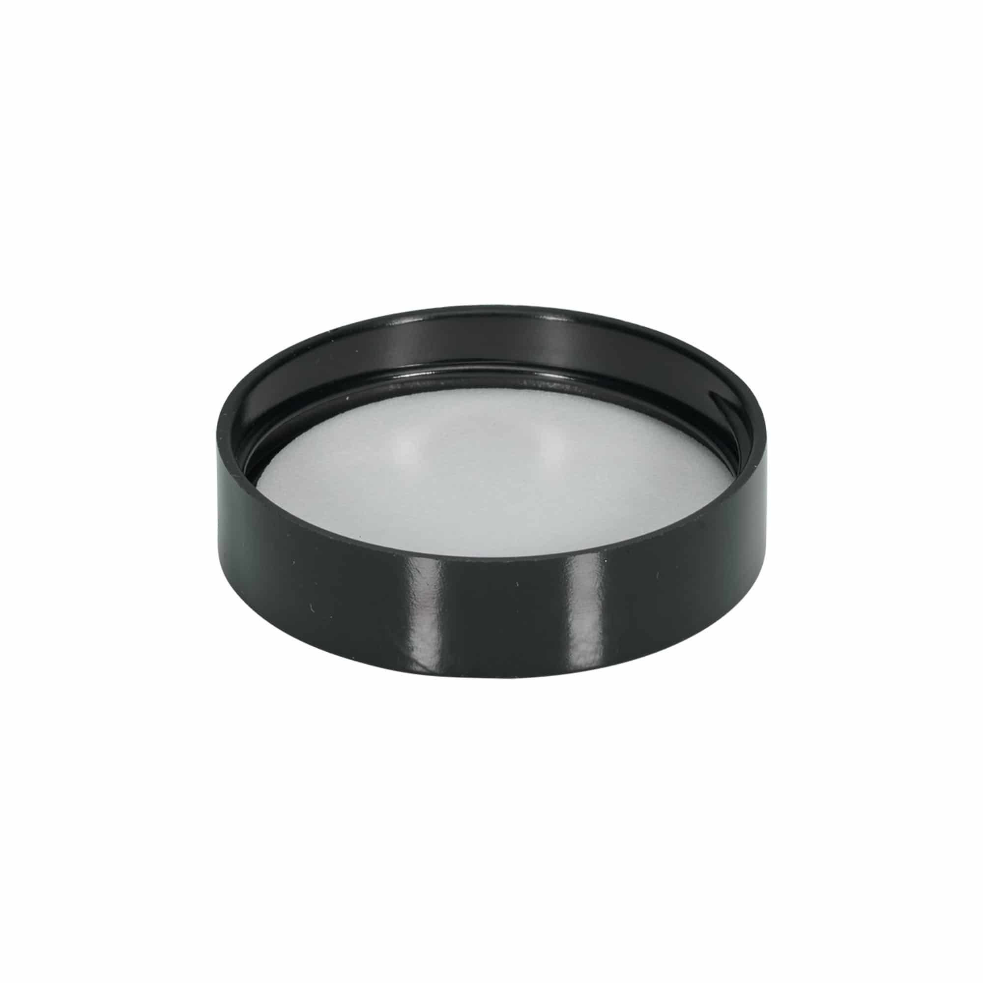 Vida kapak 60 ml 'Brown Line' için, PP, beyaz