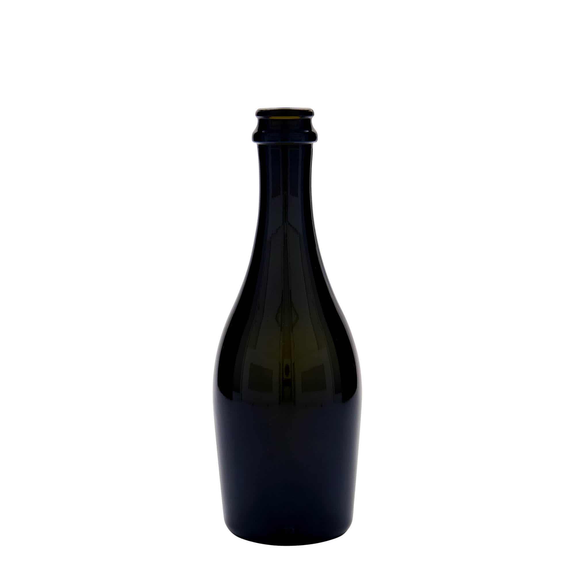330 ml Köpüklü Şarap Şişesi 'Carmen', Cam, antik yeşil, Ağız: Kronkorken 330 ml Köpüklü Şarap Şişesi 'Carmen', Cam, antik yeşil, Ağız: Kronkorken