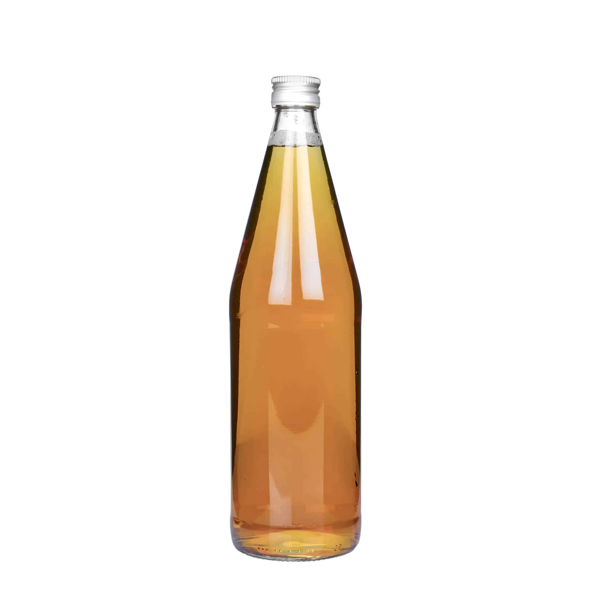 750 ml Evrensel Şişe Havuç Şekli, Cam, Ağız: PP 28