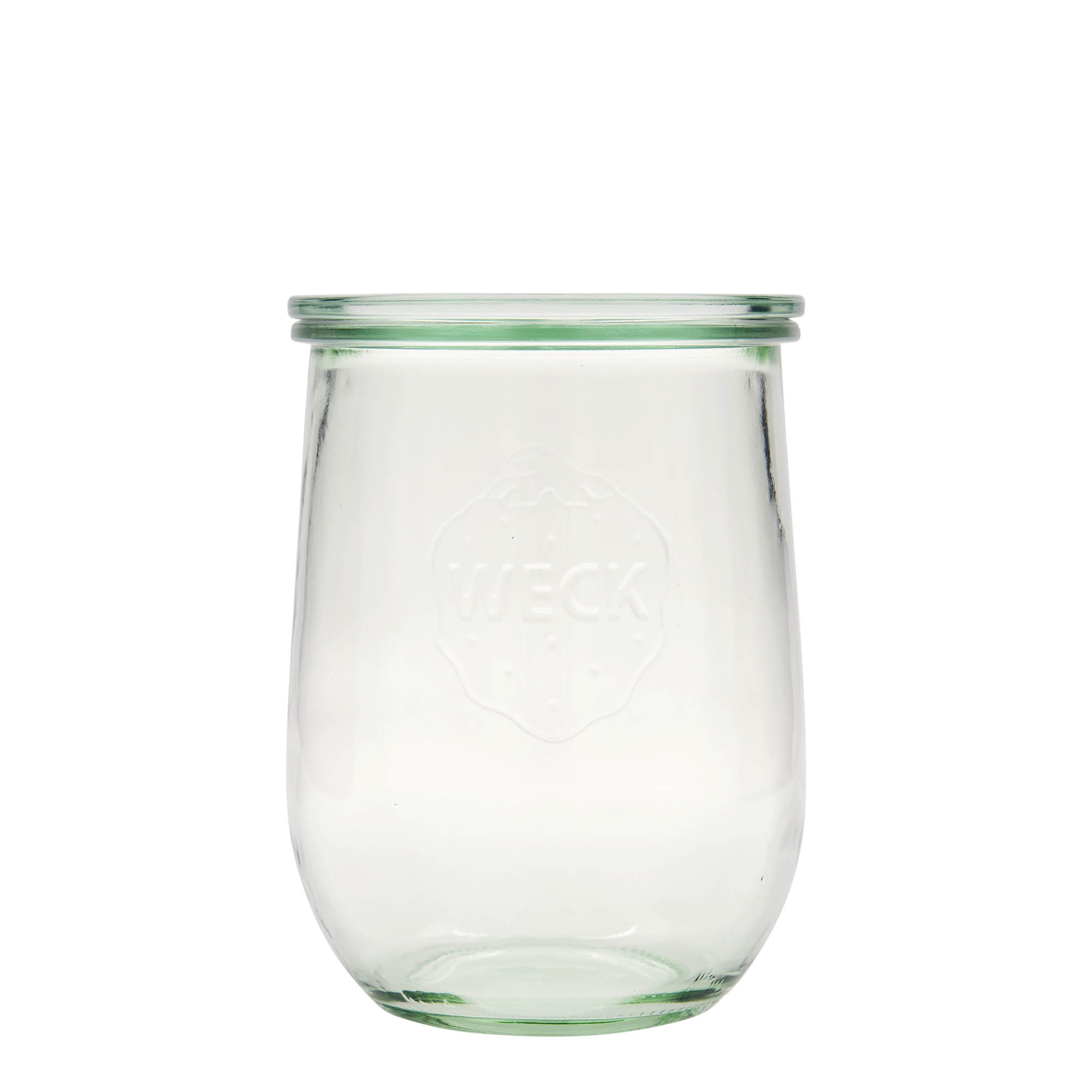 1.050 ml WECK-Tulpenglas #, Ağız: Yuvarlak Kenar