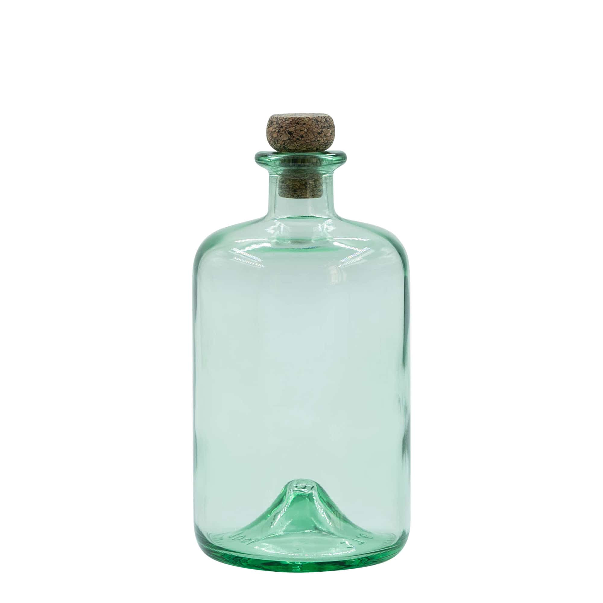 700 ml cam şişe 'Pharma', ağız: mantar