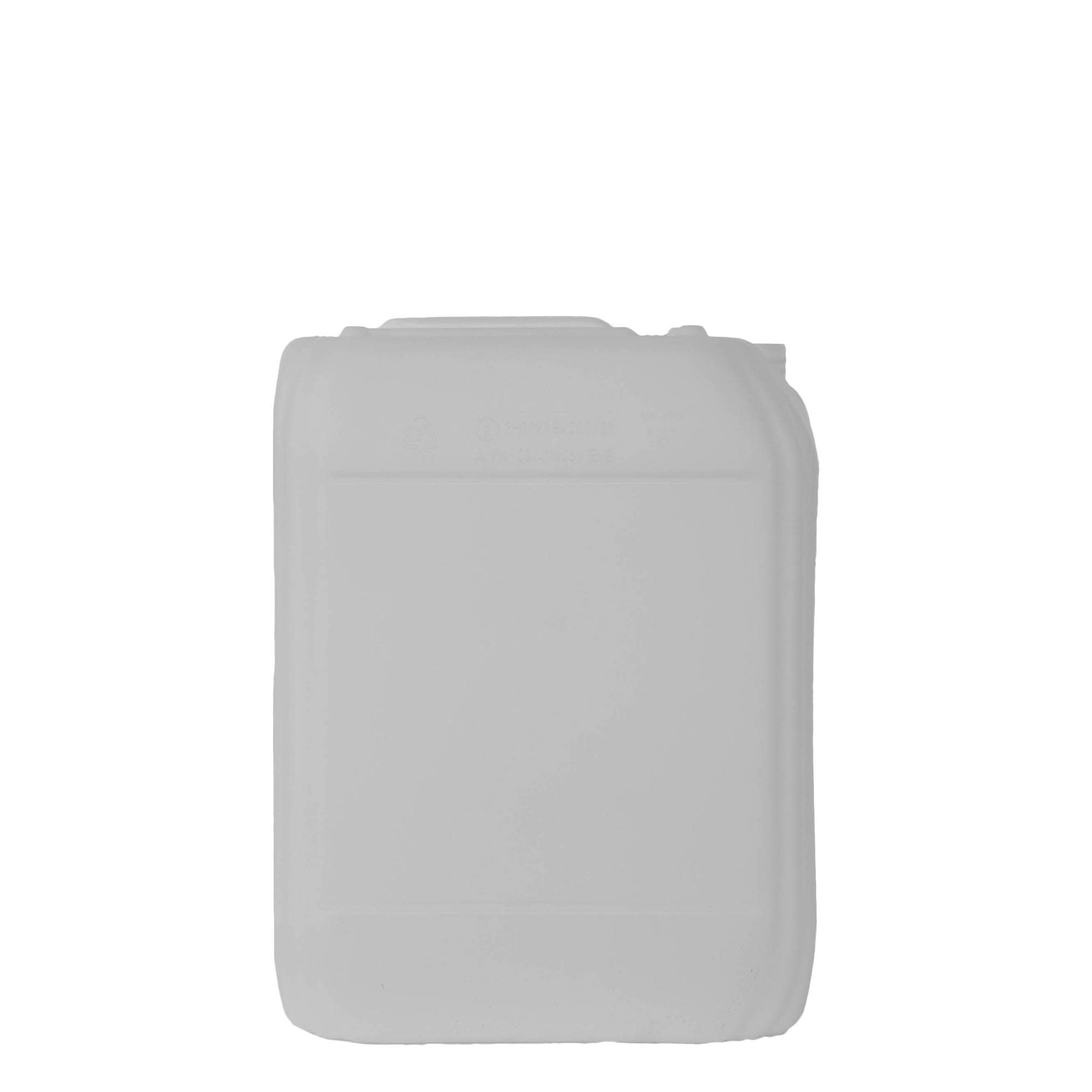 20 l Kanister, dikdörtgen, HDPE plastik, doğal, ağız çapı: ND 60 20 l Kanister, dikdörtgen, HDPE plastik, doğal, ağız çapı: ND 60