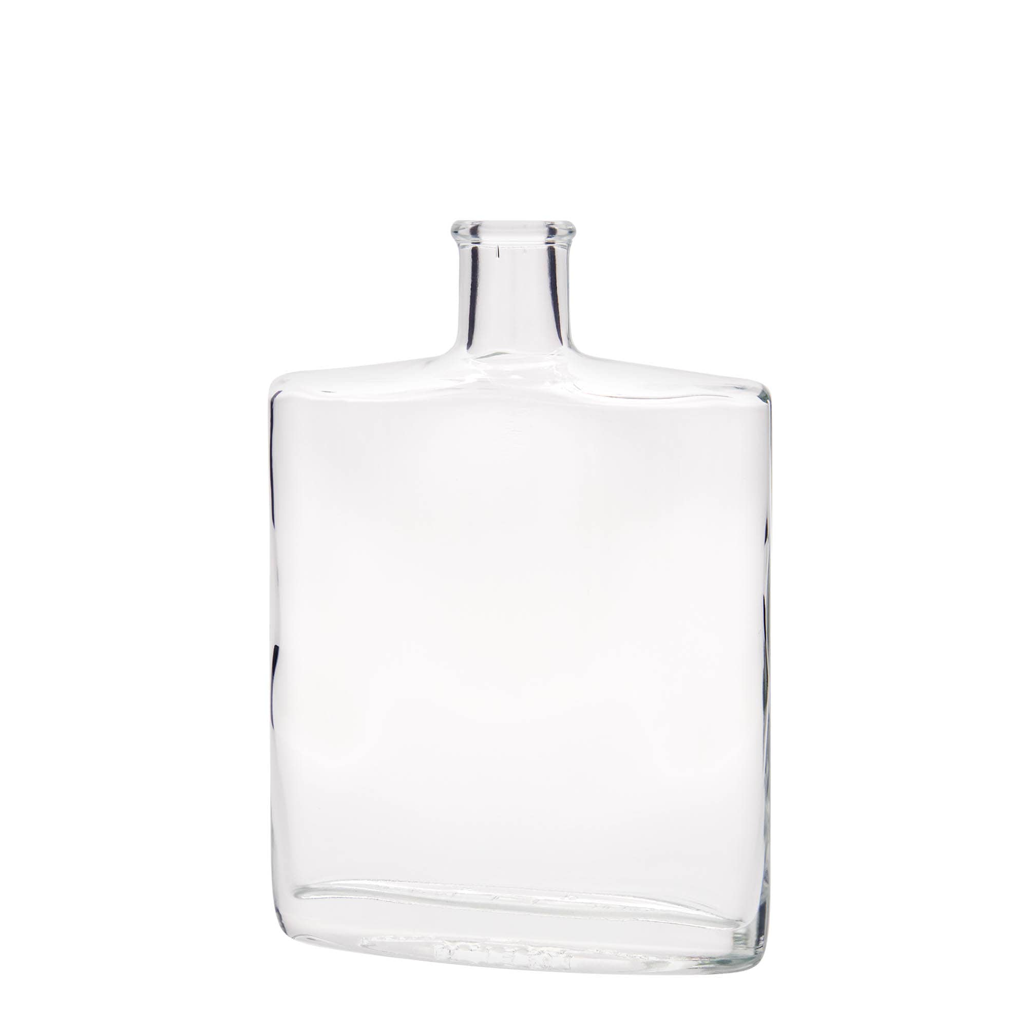 500 ml cam şişe 'Zorbas', oval, ağız: mantar
