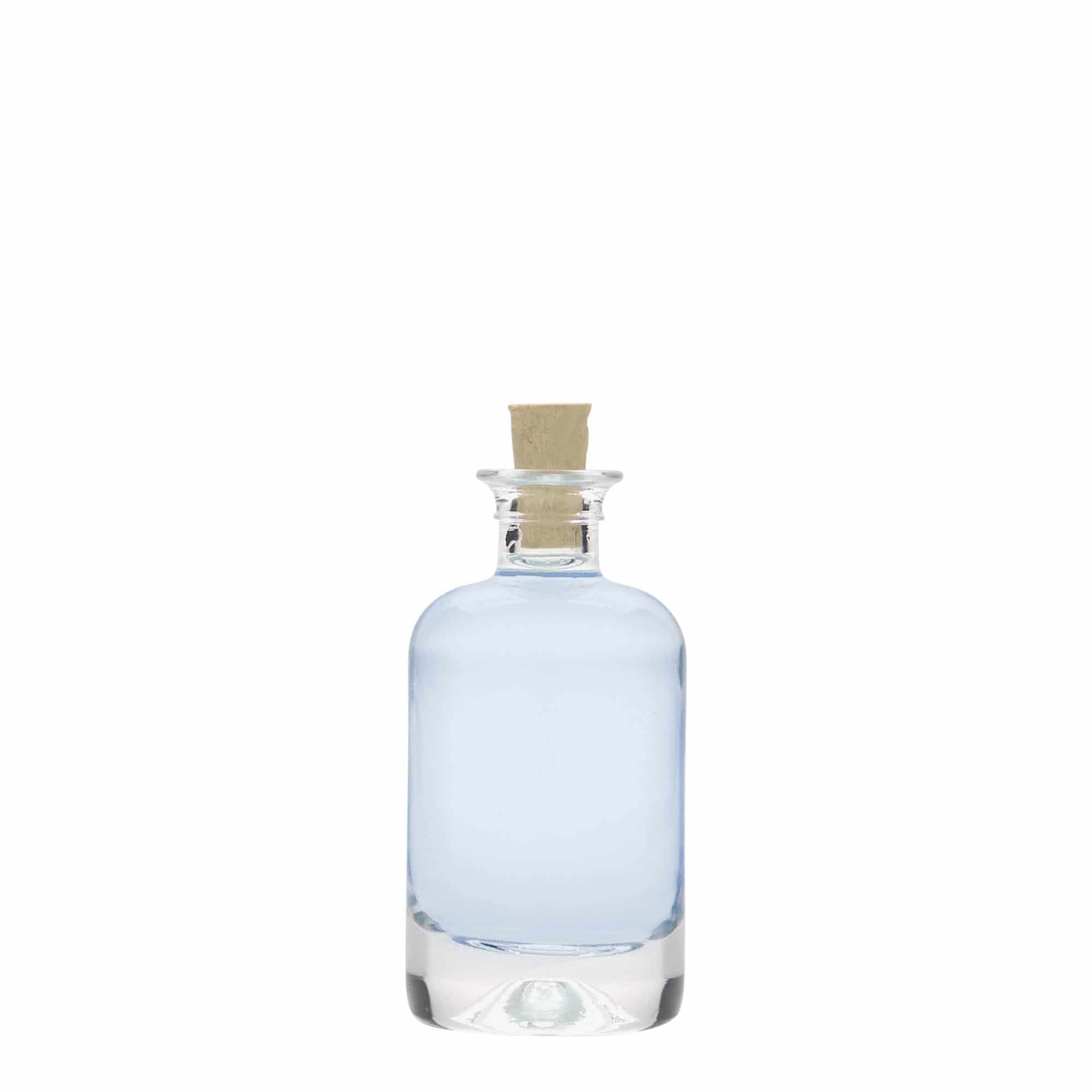 40 ml eczacı cam şişesi, ağız: mantar