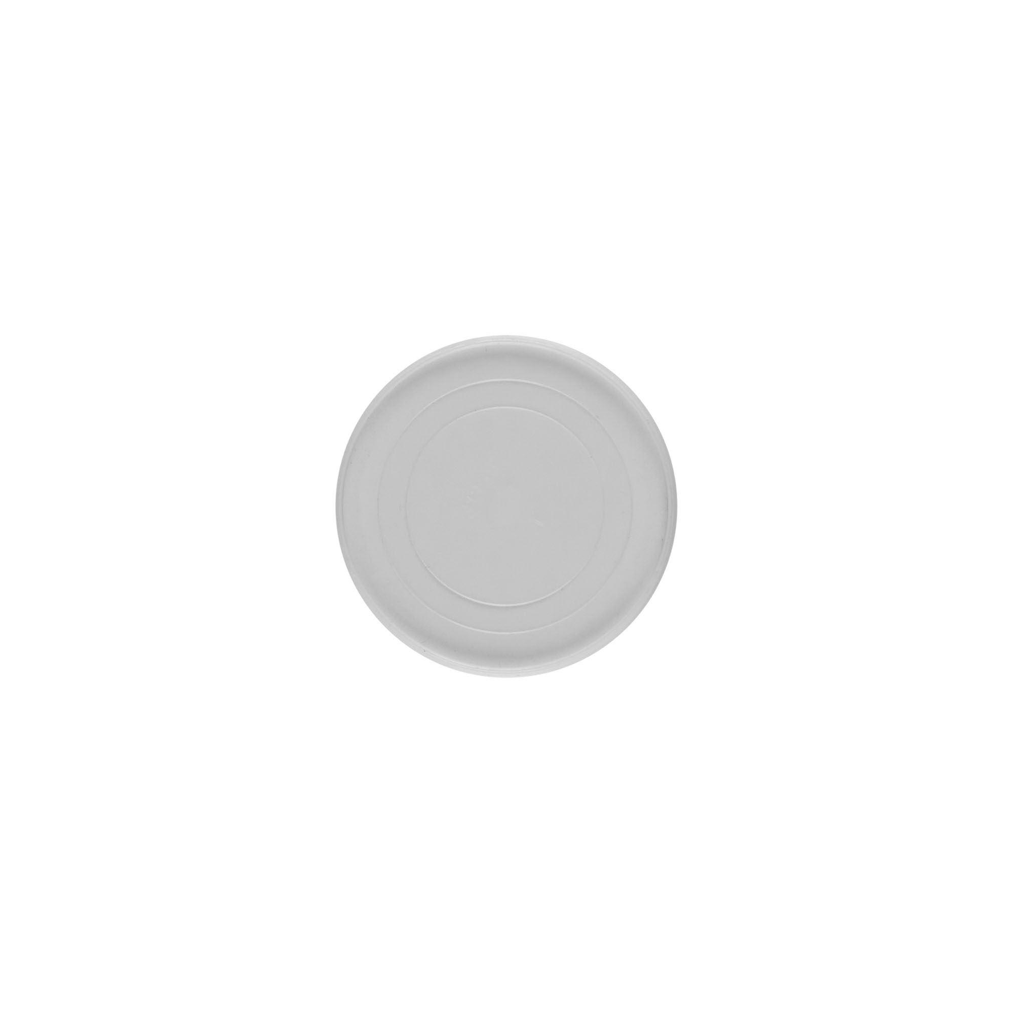 Koruyucu disk 5 ml 'Bianca' için, PP plastik, beyaz