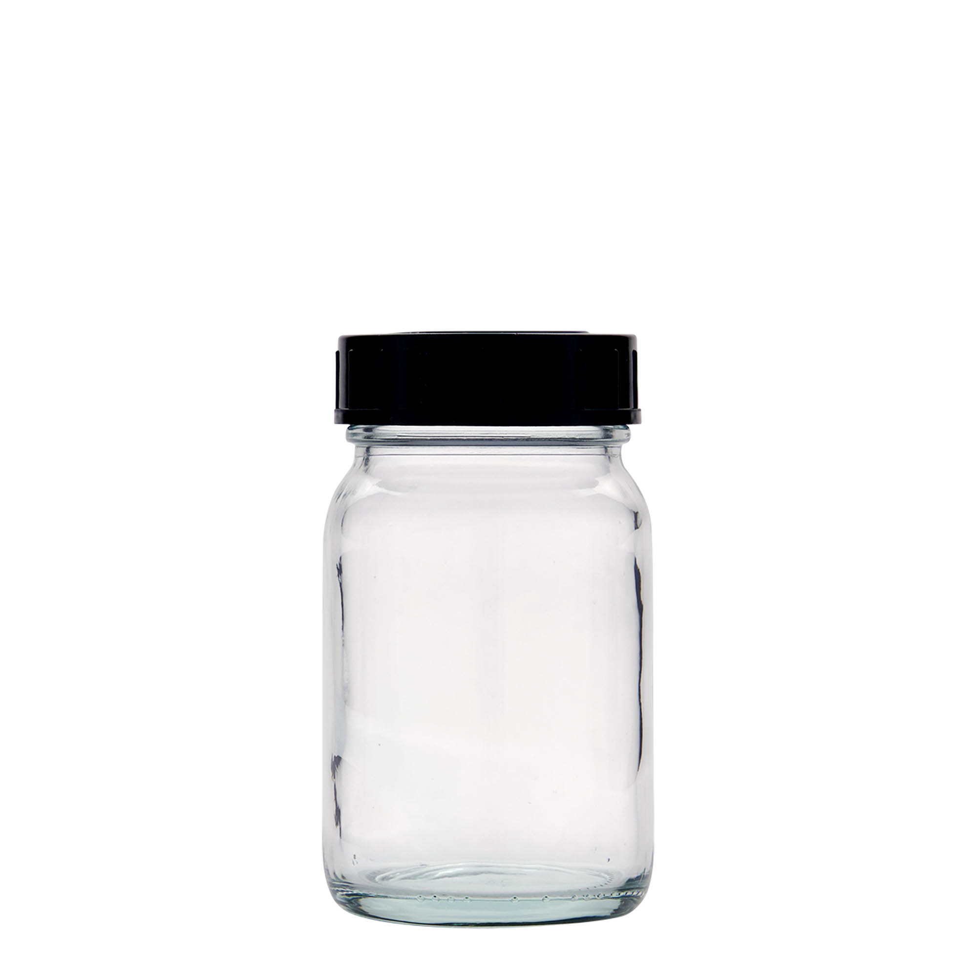 200 ml Geniş ağızlı cam, ağız çapı: DIN 55 200 ml Geniş ağızlı cam, ağız çapı: DIN 55