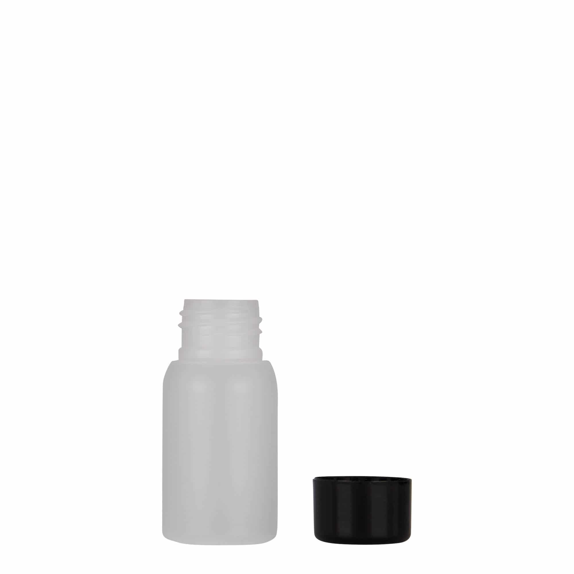 30 ml plastik şişe 'Tuffy', HDPE, doğal, ağzı: 24/410