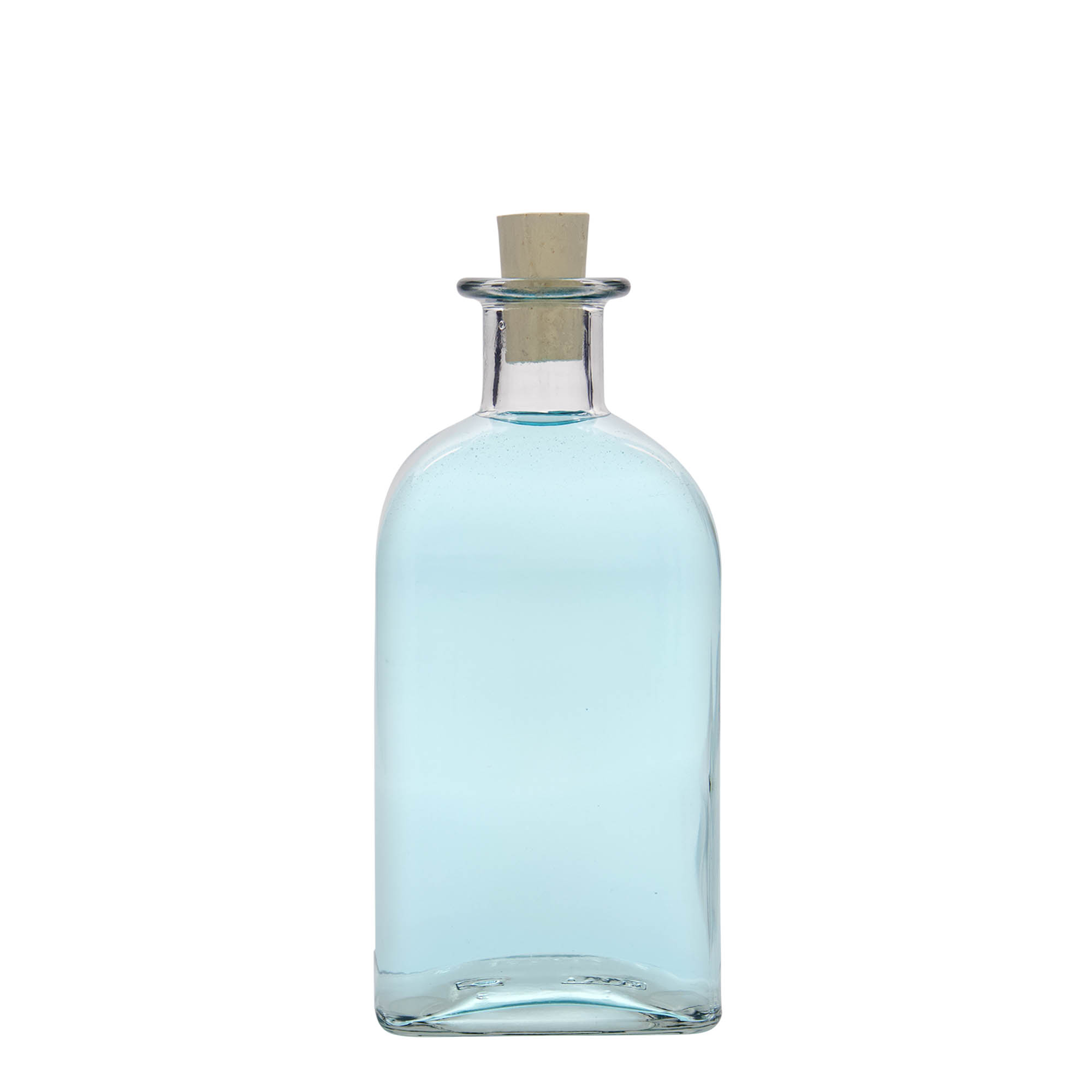 500 ml Cam Şişe Eczacı Kare, kare, Ağız: Mantar 500 ml Cam Şişe Eczacı Kare, kare, Ağız: Mantar