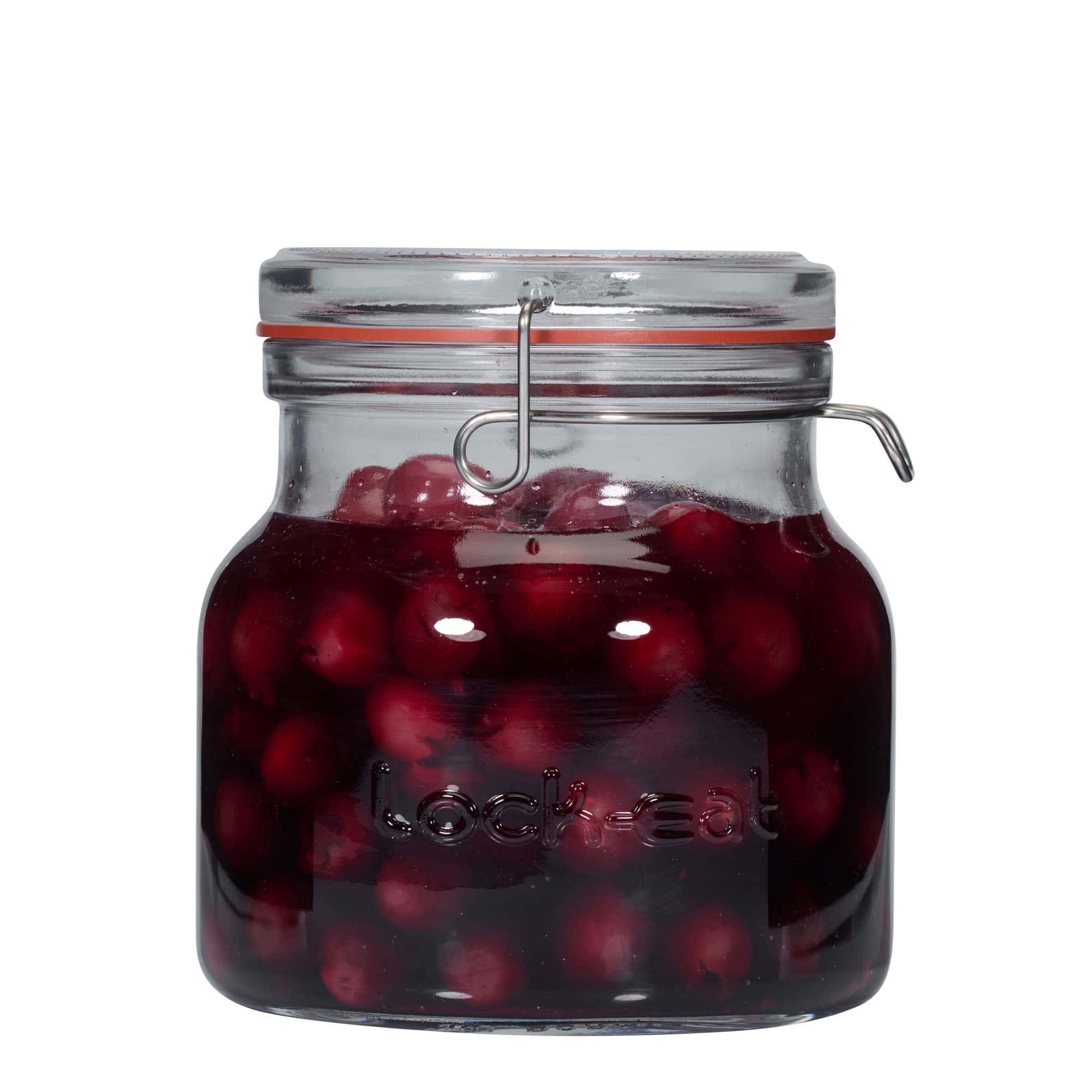 1.500 ml Tel mandallı kavanoz 'Lock-Eat', ağzı: tel mandallı kapak