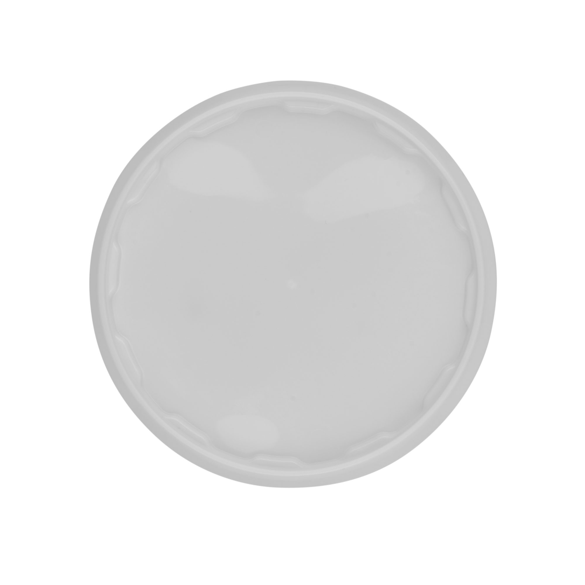 Kapak, 1 litrelik kova için, PP plastik, beyaz