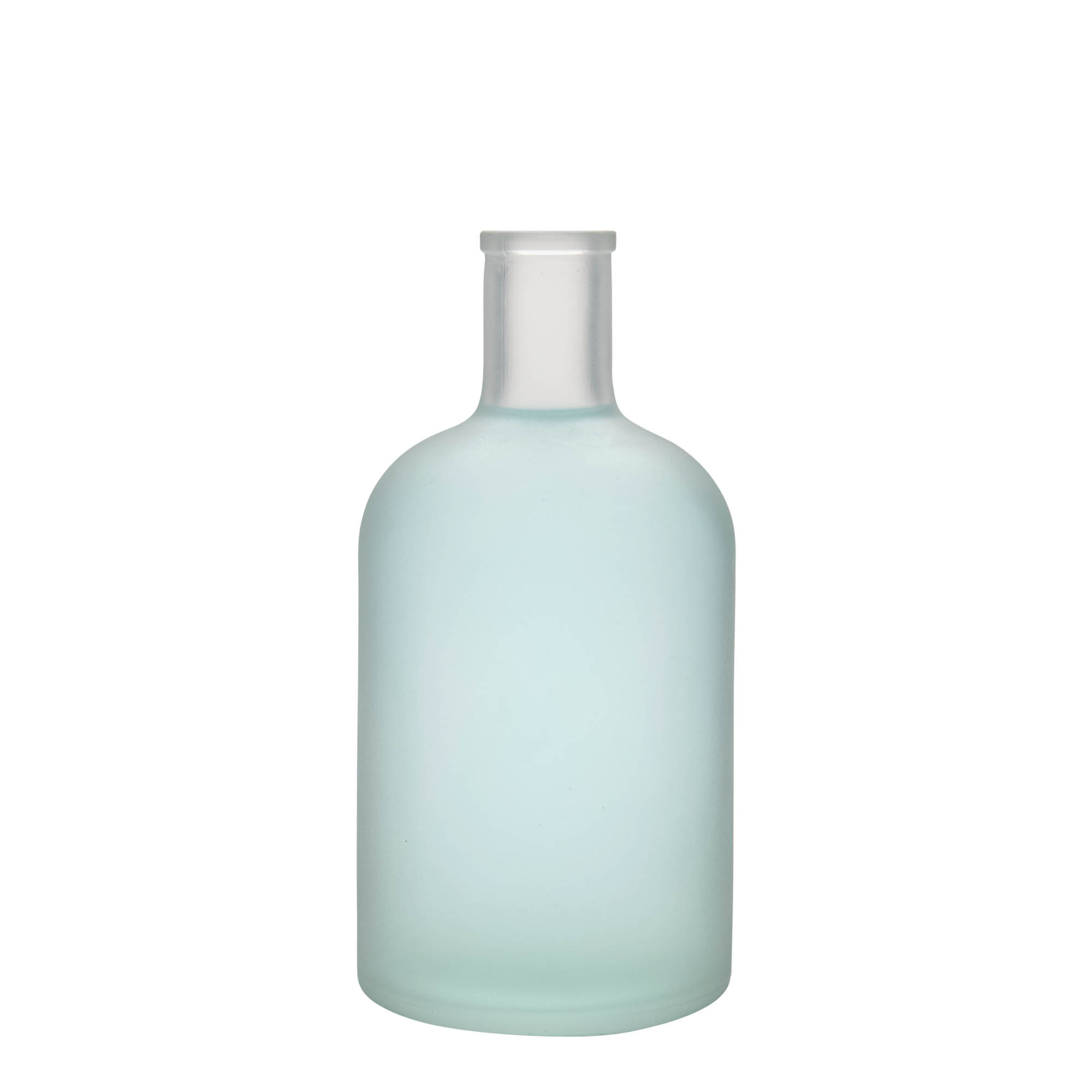 700 ml cam şişe 'Gerardino', buzlu, ağız: mantar