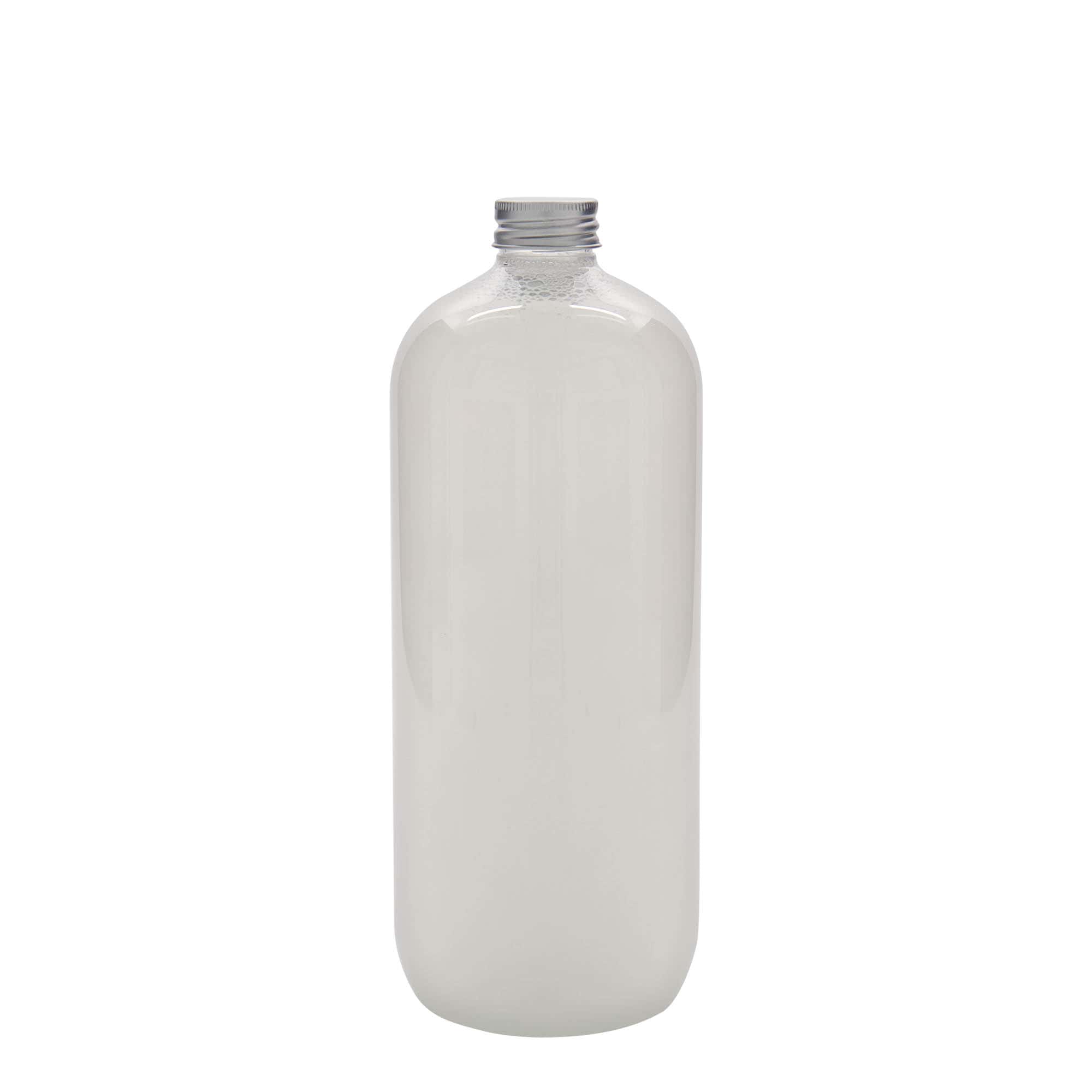 1.000 ml PET Şişe 'Boston', Plastik, Ağız: 28/410