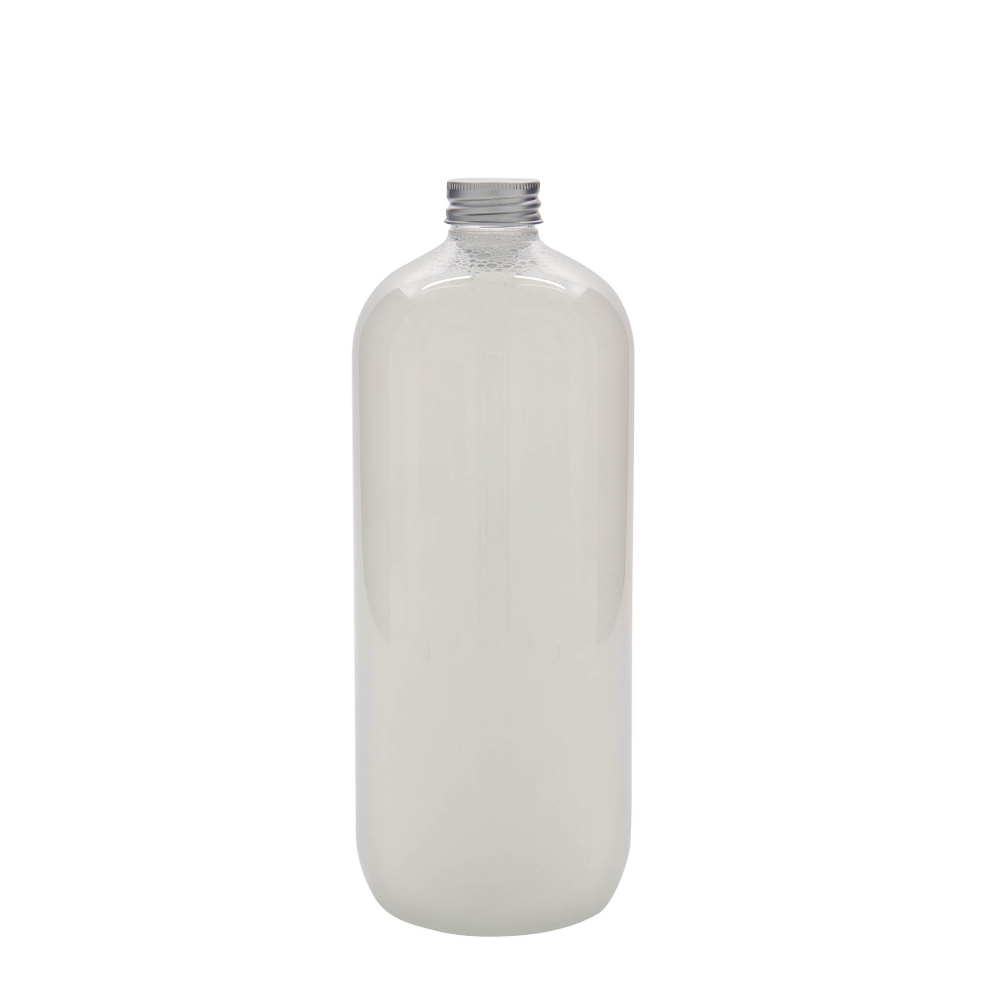1.000 ml PET Şişe 'Boston', Plastik, Ağız: 28/410