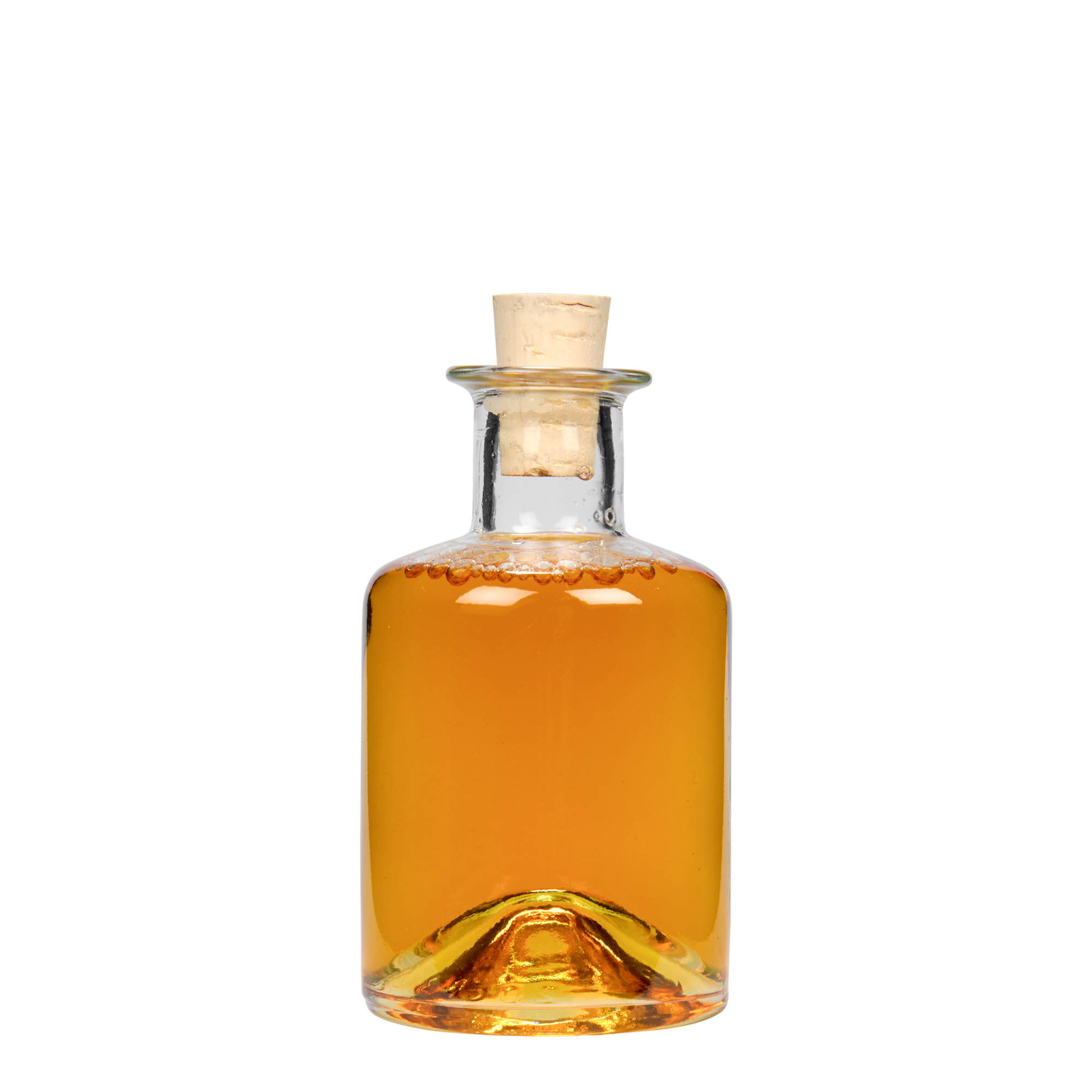 200 ml cam şişe eczacı, ağız: mantar 200 ml cam şişe eczacı, ağız: mantar