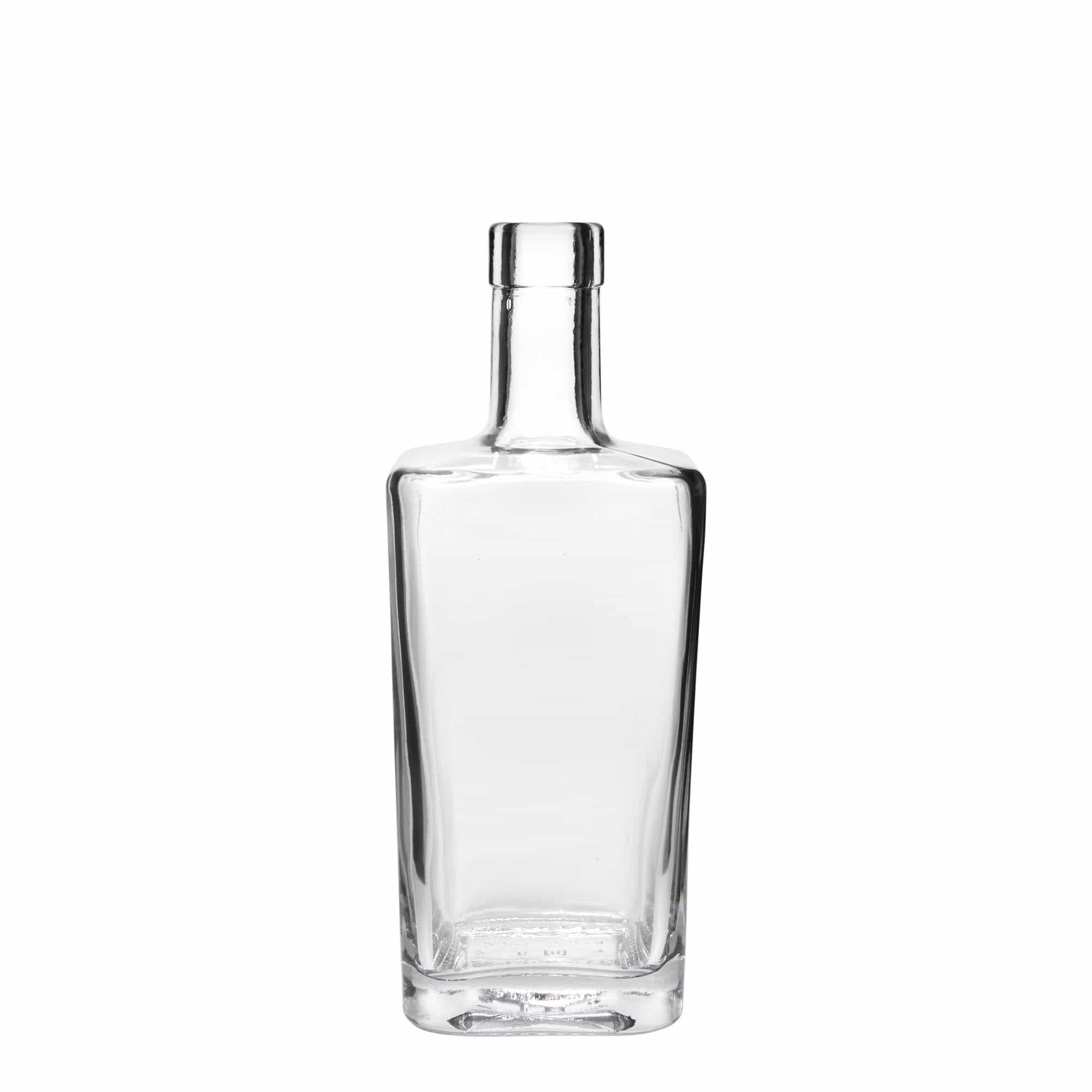 500 ml Cam Şişe 'Noel', kare, Ağız: Mantar 500 ml Cam Şişe 'Noel', kare, Ağız: Mantar
