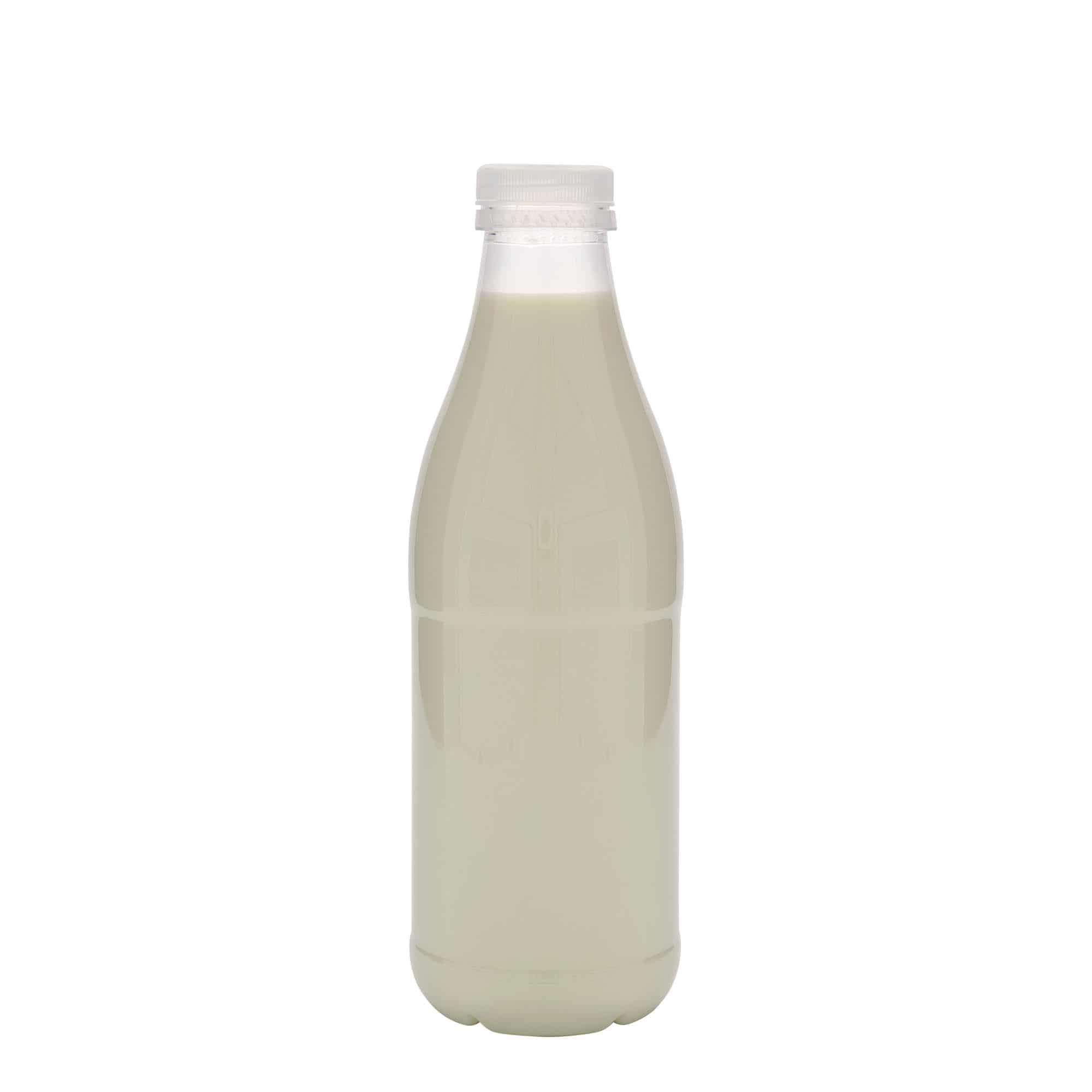 1.000 ml PET Şişe 'Süt ve Meyve Suyu', Plastik, Ağız: 38 mm