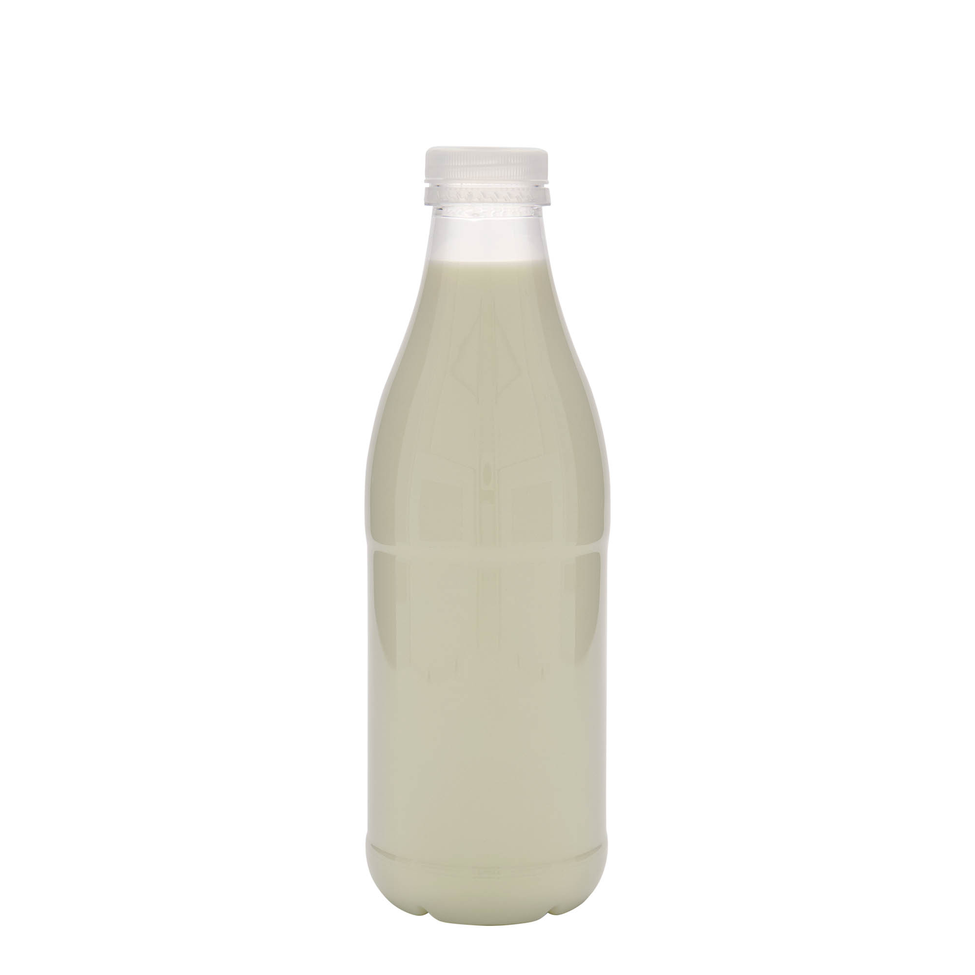1.000 ml PET Şişe 'Süt ve Meyve Suyu', Plastik, Ağız: 38 mm