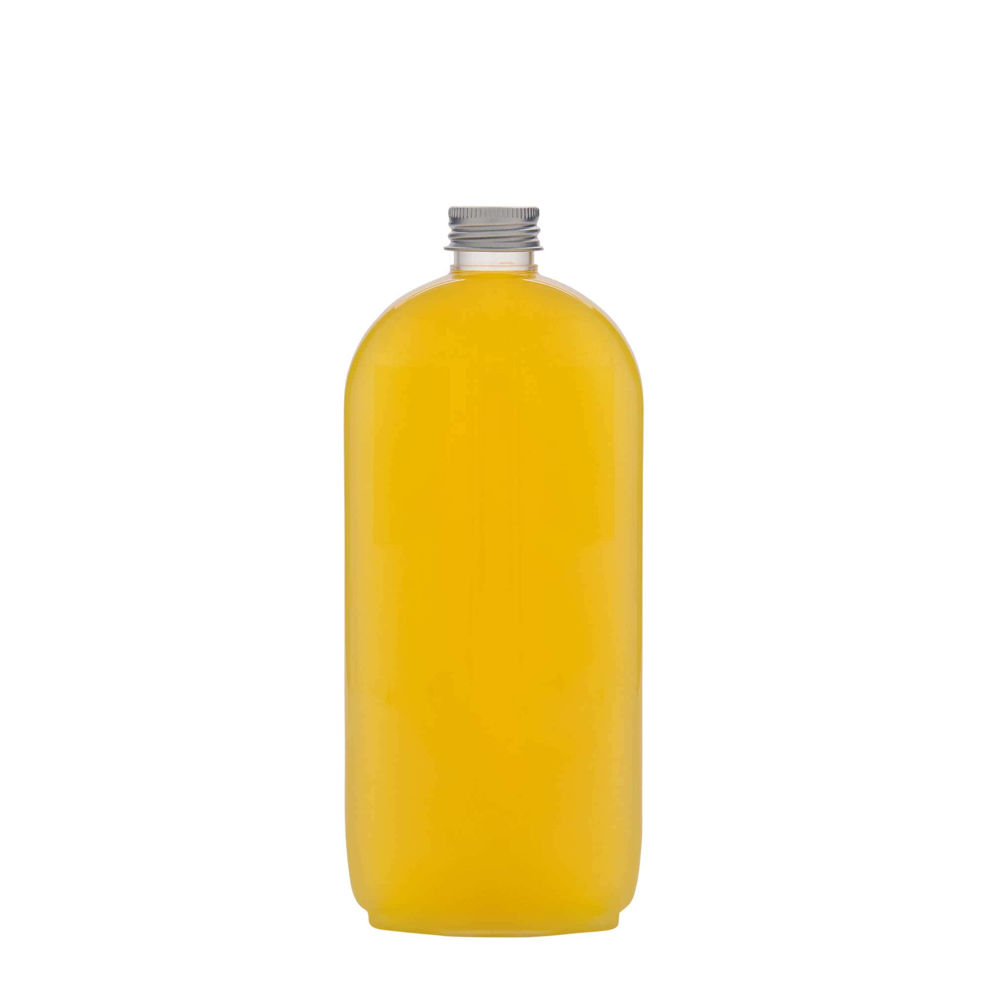 500 ml PET Şişe 'Iris', oval, plastik, ağız: 24/410