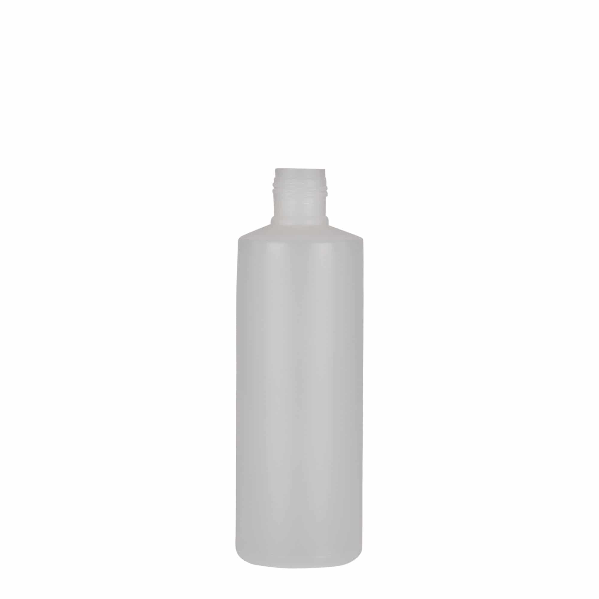 200 ml yuvarlak şişe, PE plastik, doğal, ağız: vidalı kapak 200 ml yuvarlak şişe, PE plastik, doğal, ağız: vidalı kapak