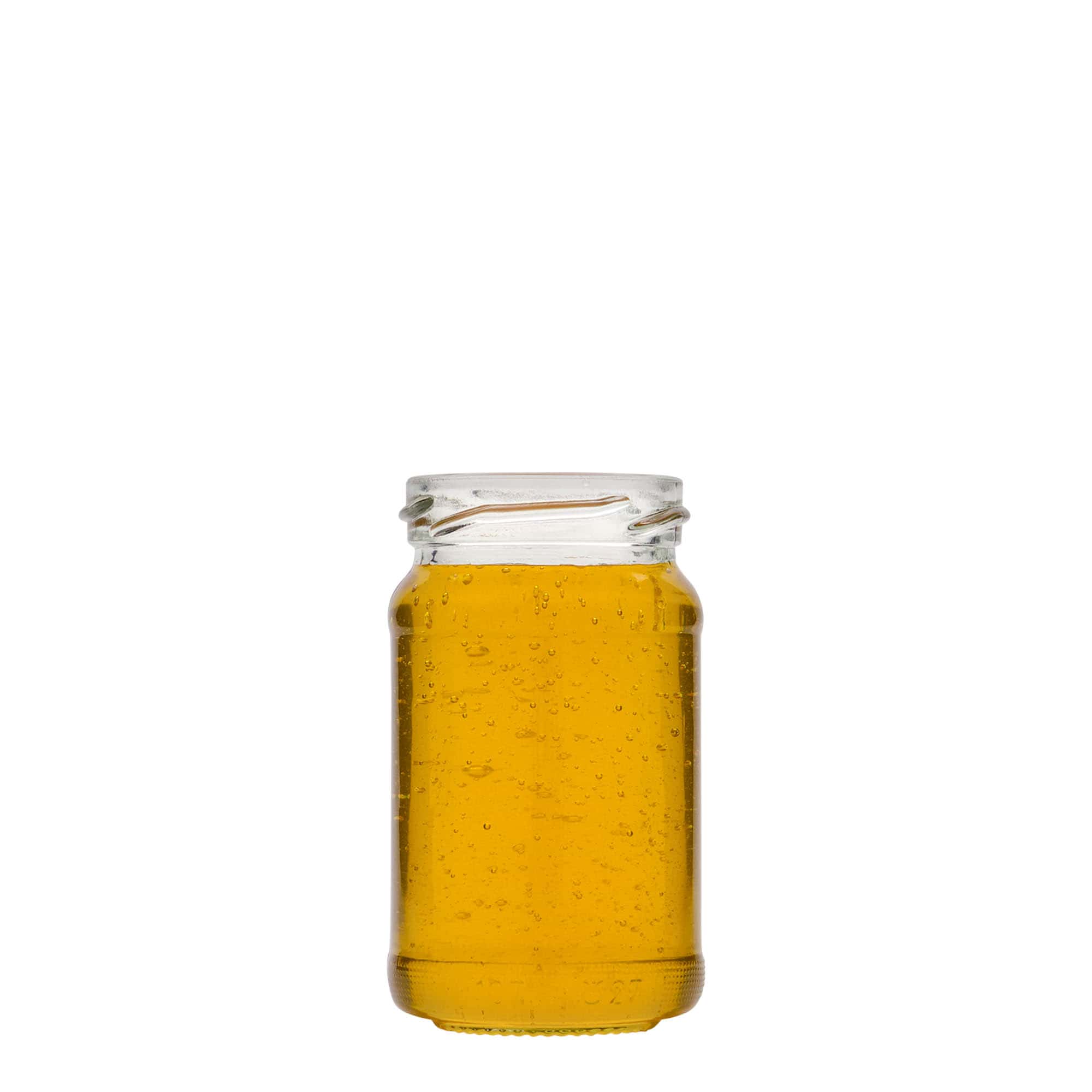 107 ml yüksek yuvarlak cam, ağız: Twist-Off (TO 48) 107 ml yüksek yuvarlak cam, ağız: Twist-Off (TO 48)