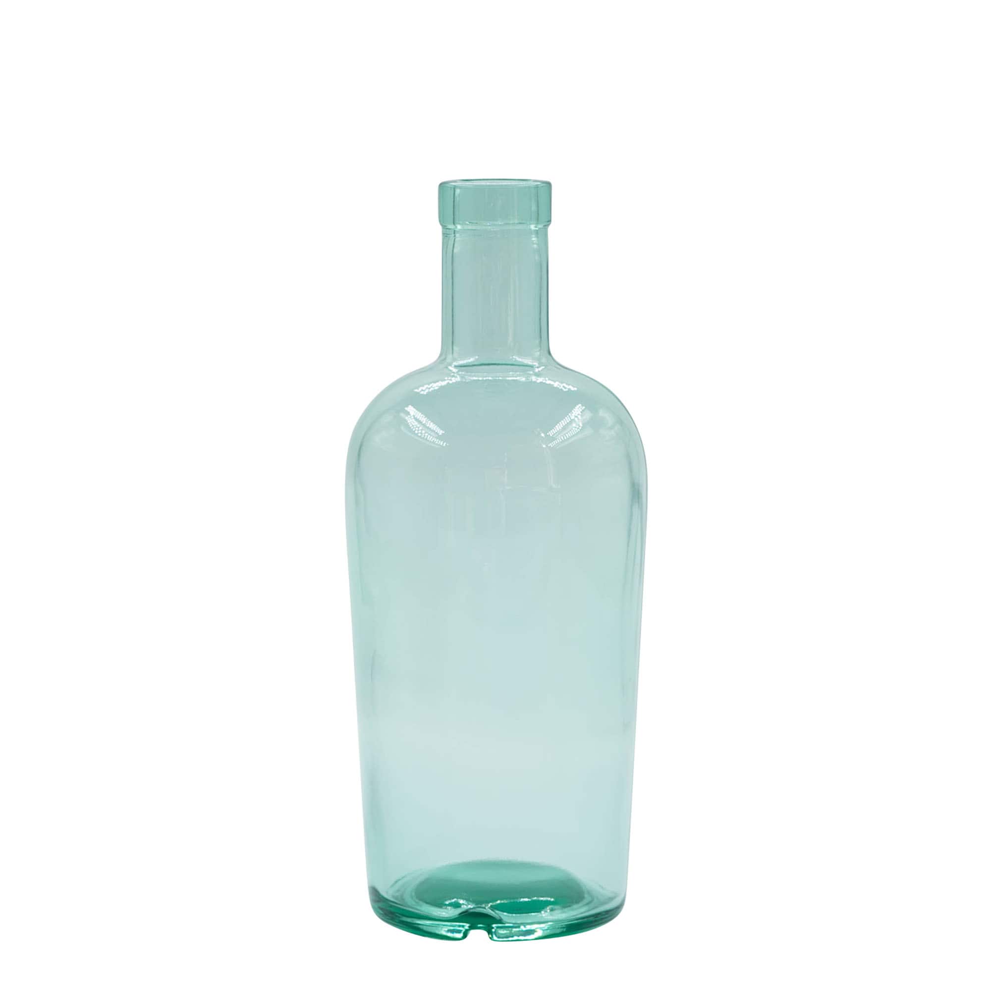 700 ml Cam şişe 'Teo Light', Ağız: Mantar