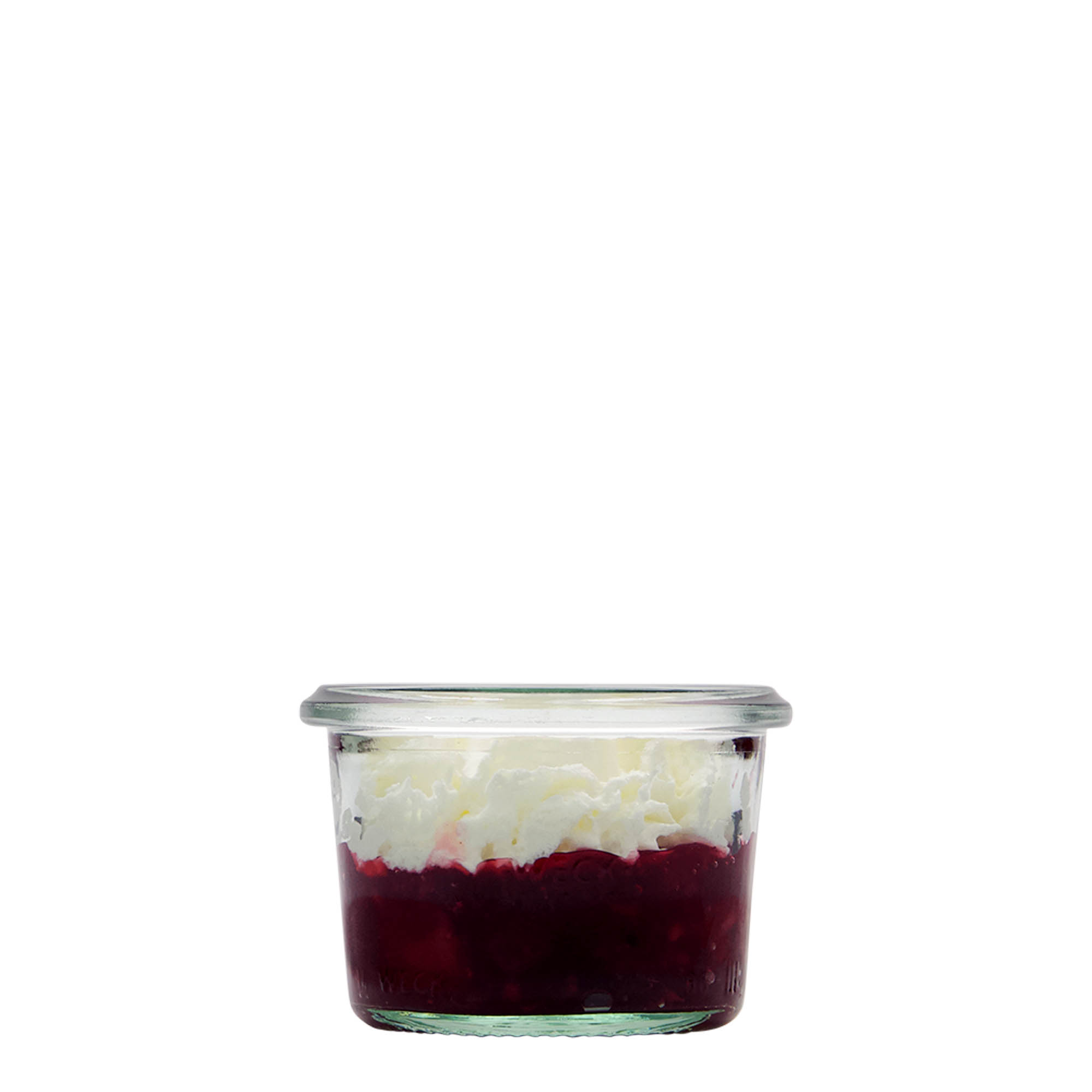 80 ml WECK kavanoz, ağız: yuvarlak kenar