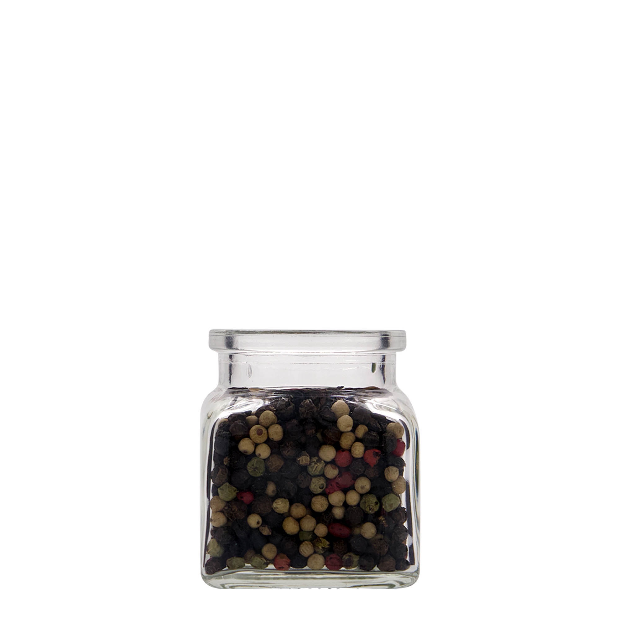120 ml mantar kapaklı cam, kare, ağız: mantar
