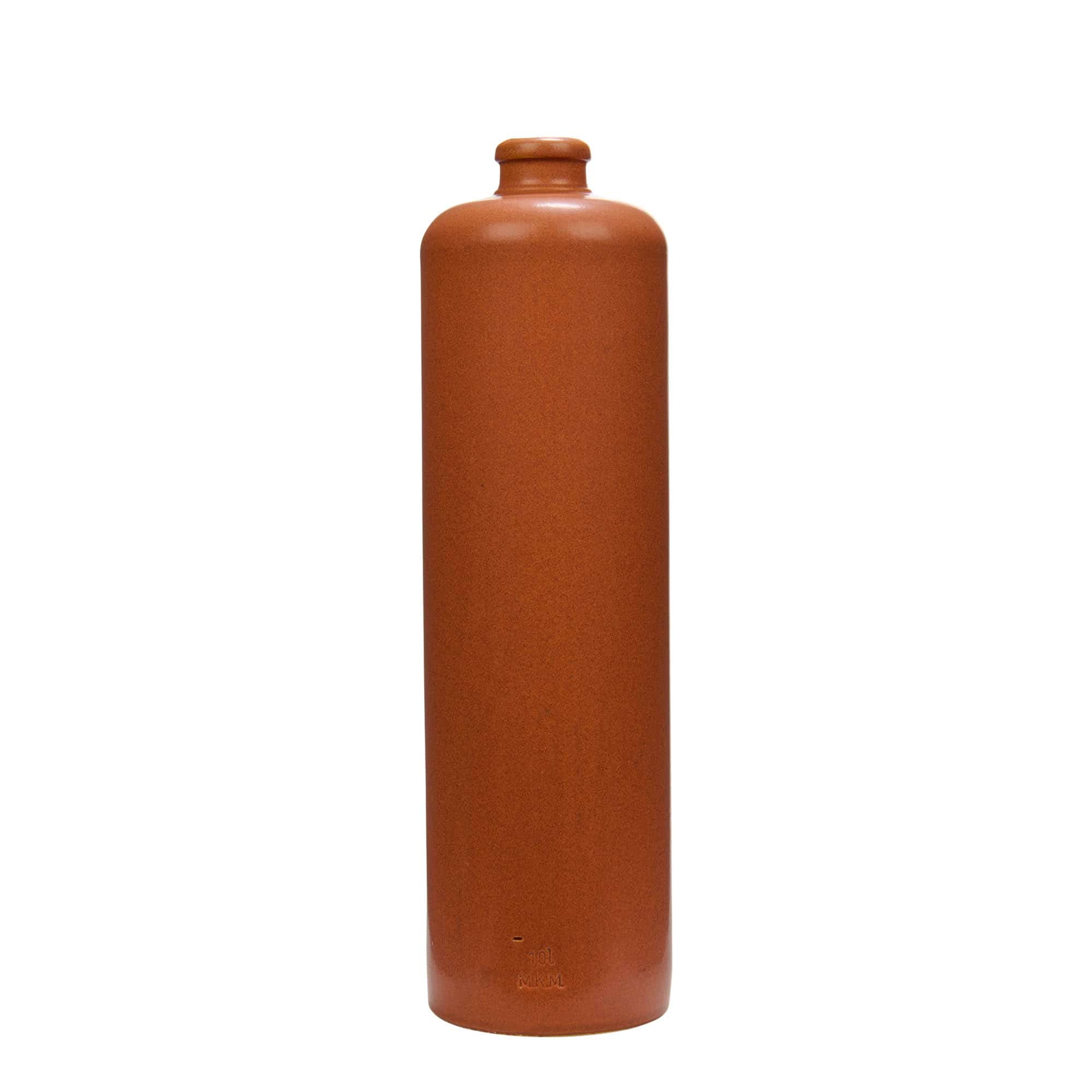 1.000 ml toprak testi, taş toprak, kırmızı-kahverengi, ağız: mantar 1.000 ml toprak testi, taş toprak, kırmızı-kahverengi, ağız: mantar