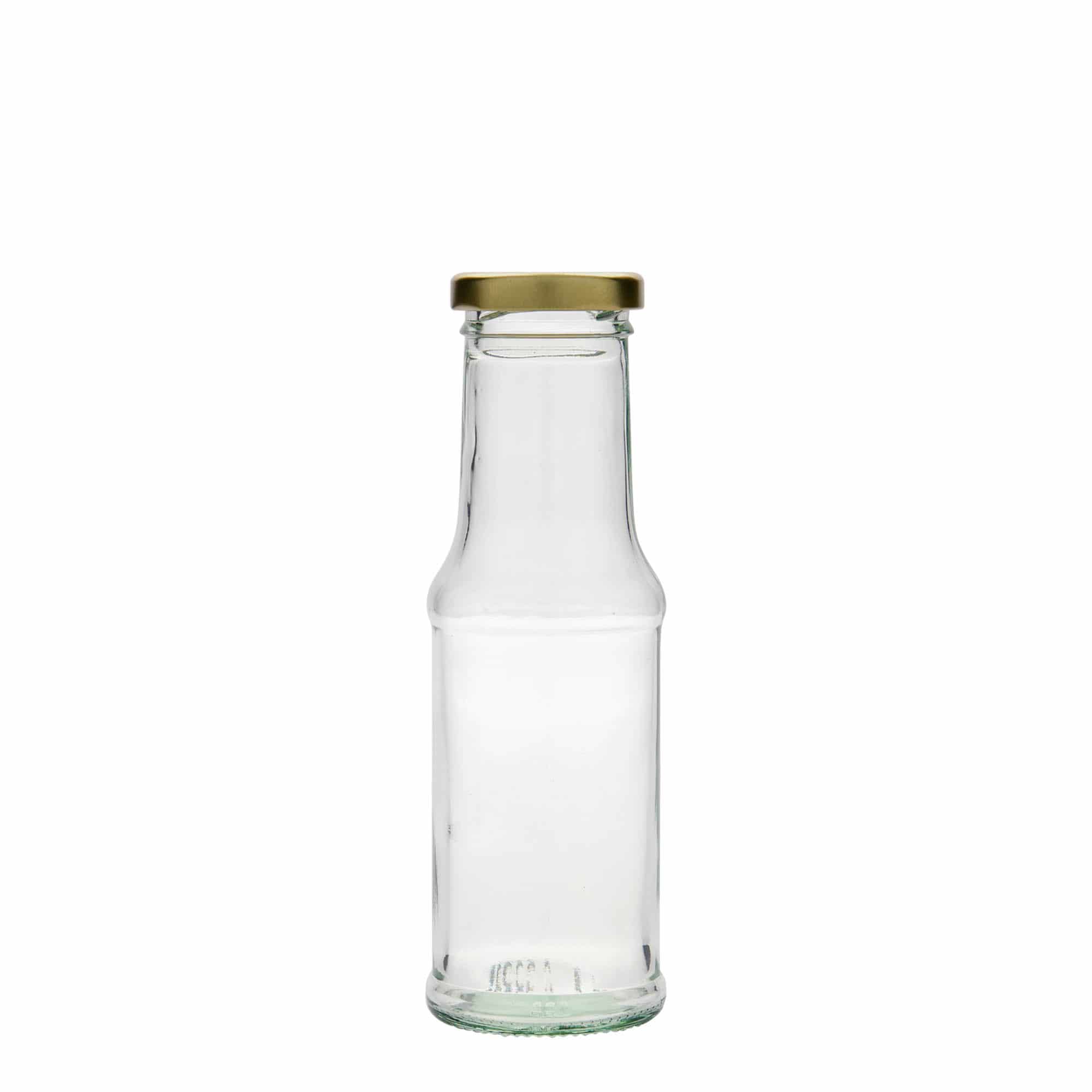 200 ml Sos şişesi, cam, ağız: Twist-Off (TO 43)