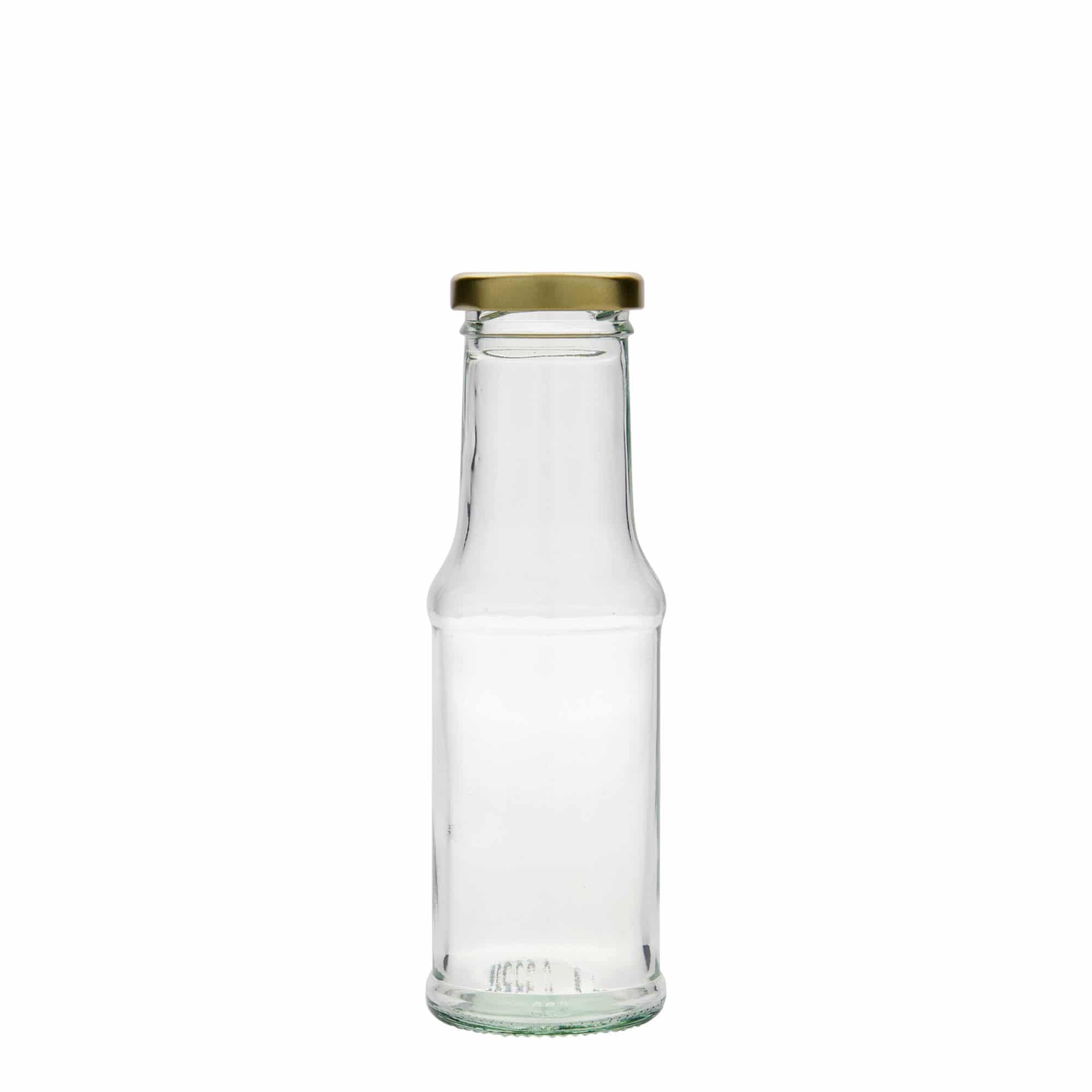 200 ml Sos şişesi, cam, ağız: Twist-Off (TO 43)