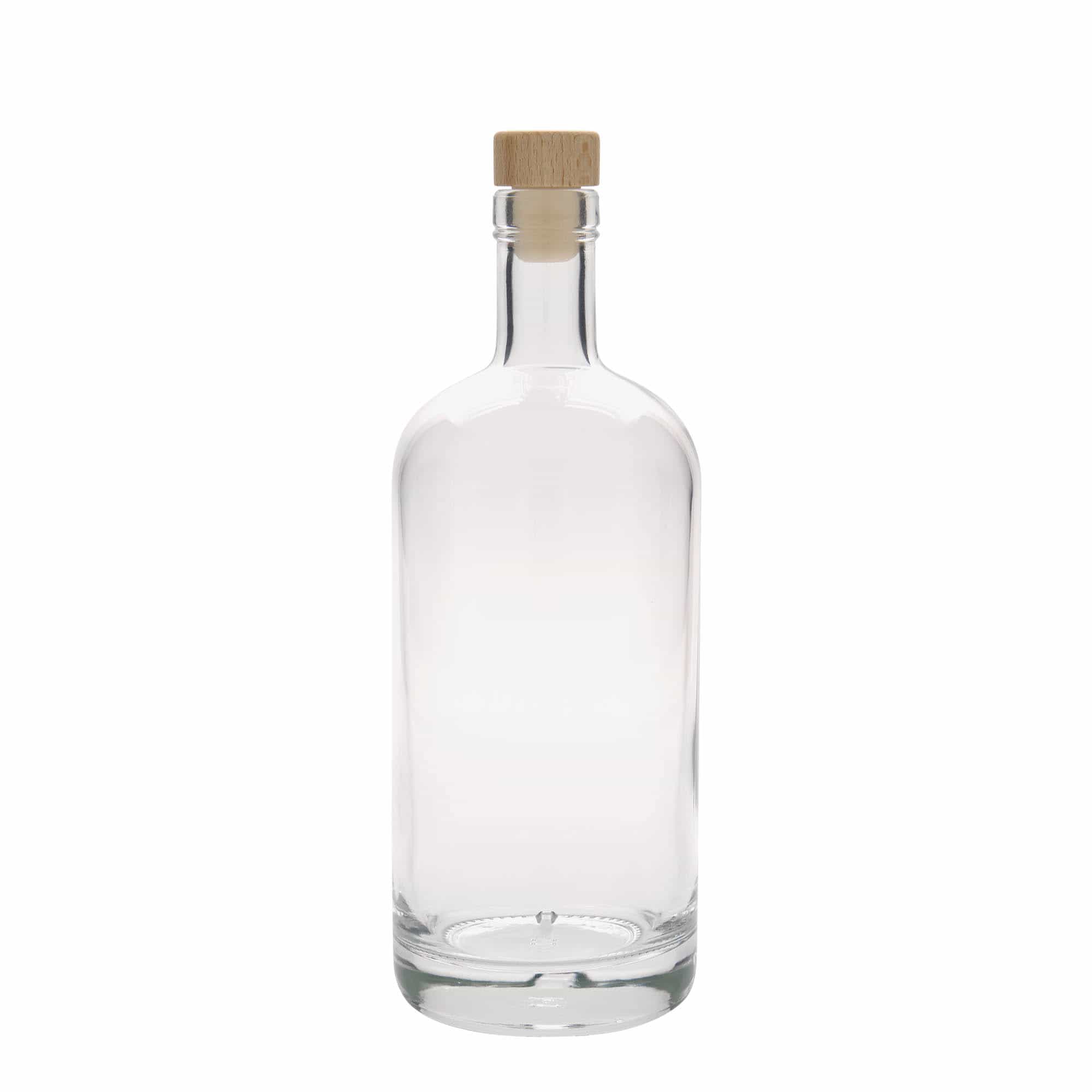 700 ml Cam Şişe 'Linea Uno', Ağız: Mantar