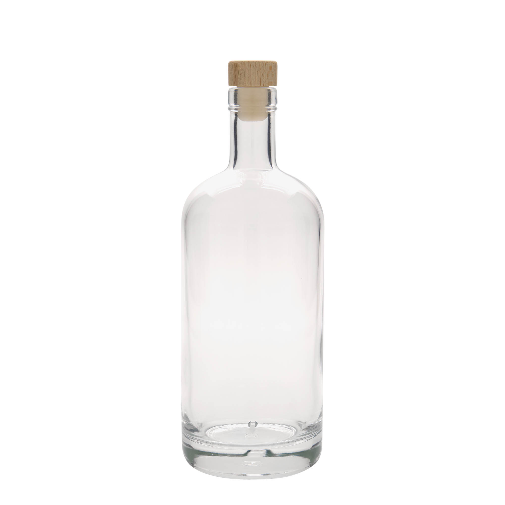700 ml Cam Şişe 'Linea Uno', Ağız: Mantar