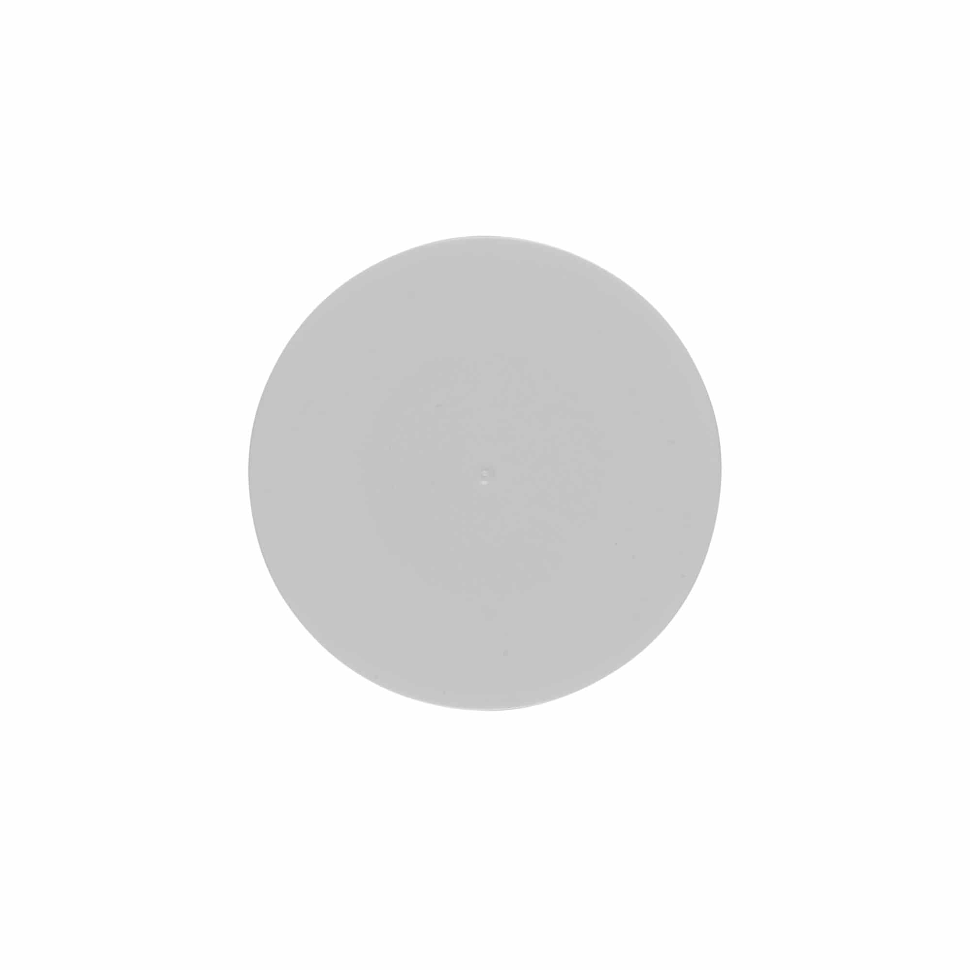 Kapak disk, 200 ml 'Bianca' için, PP plastik, beyaz