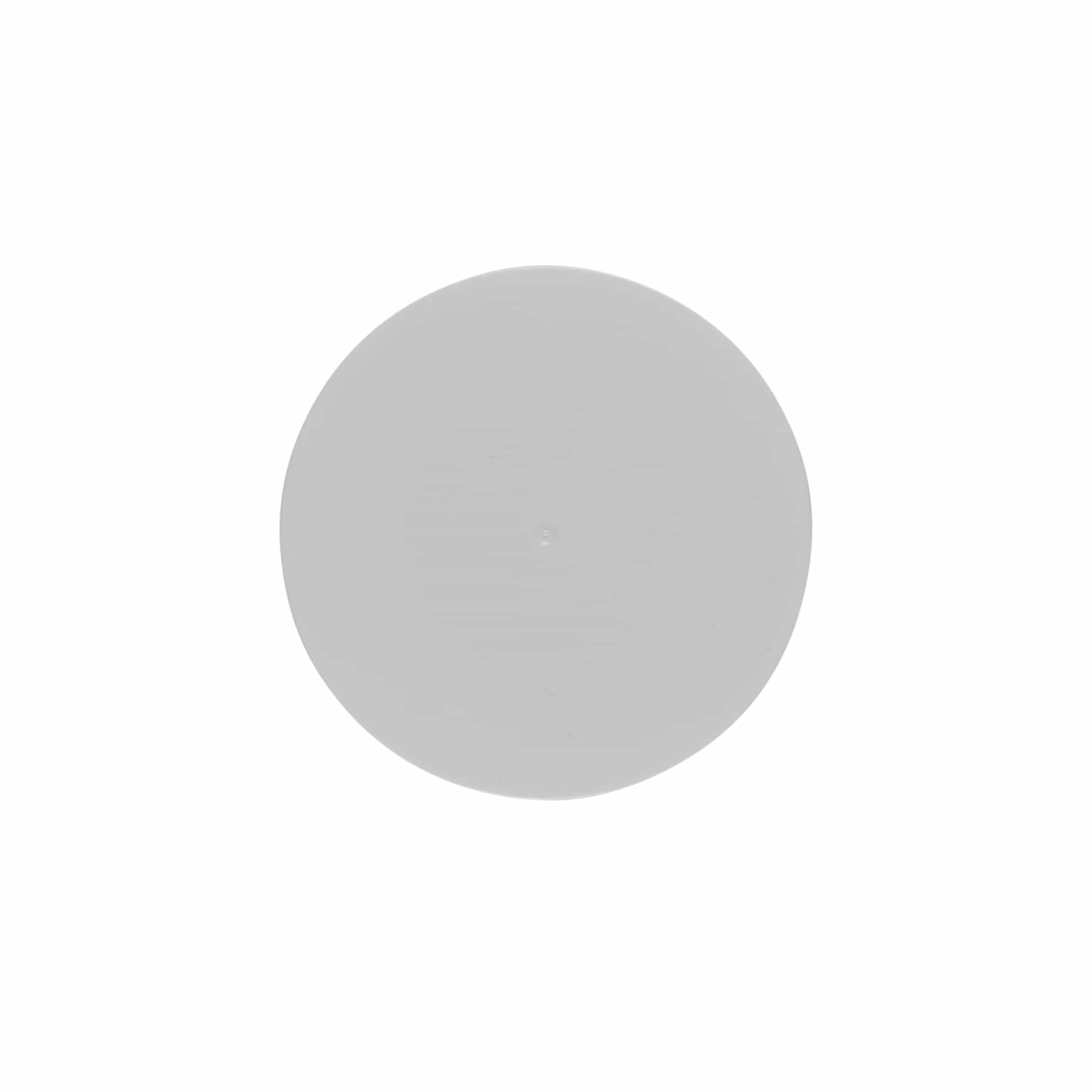 Kapak disk, 200 ml 'Bianca' için, PP plastik, beyaz