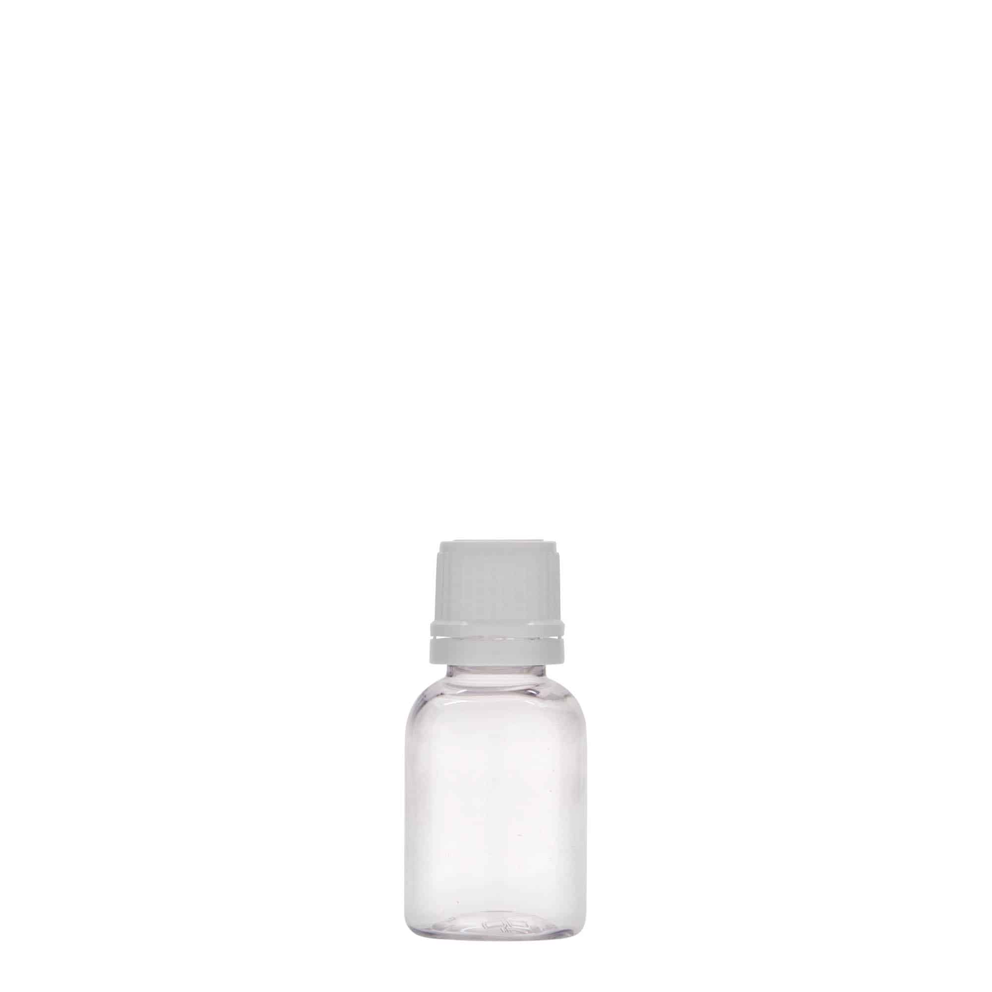 20 ml PET-Tıp Şişesi 'Easy Living', Plastik, Ağız: DIN 18