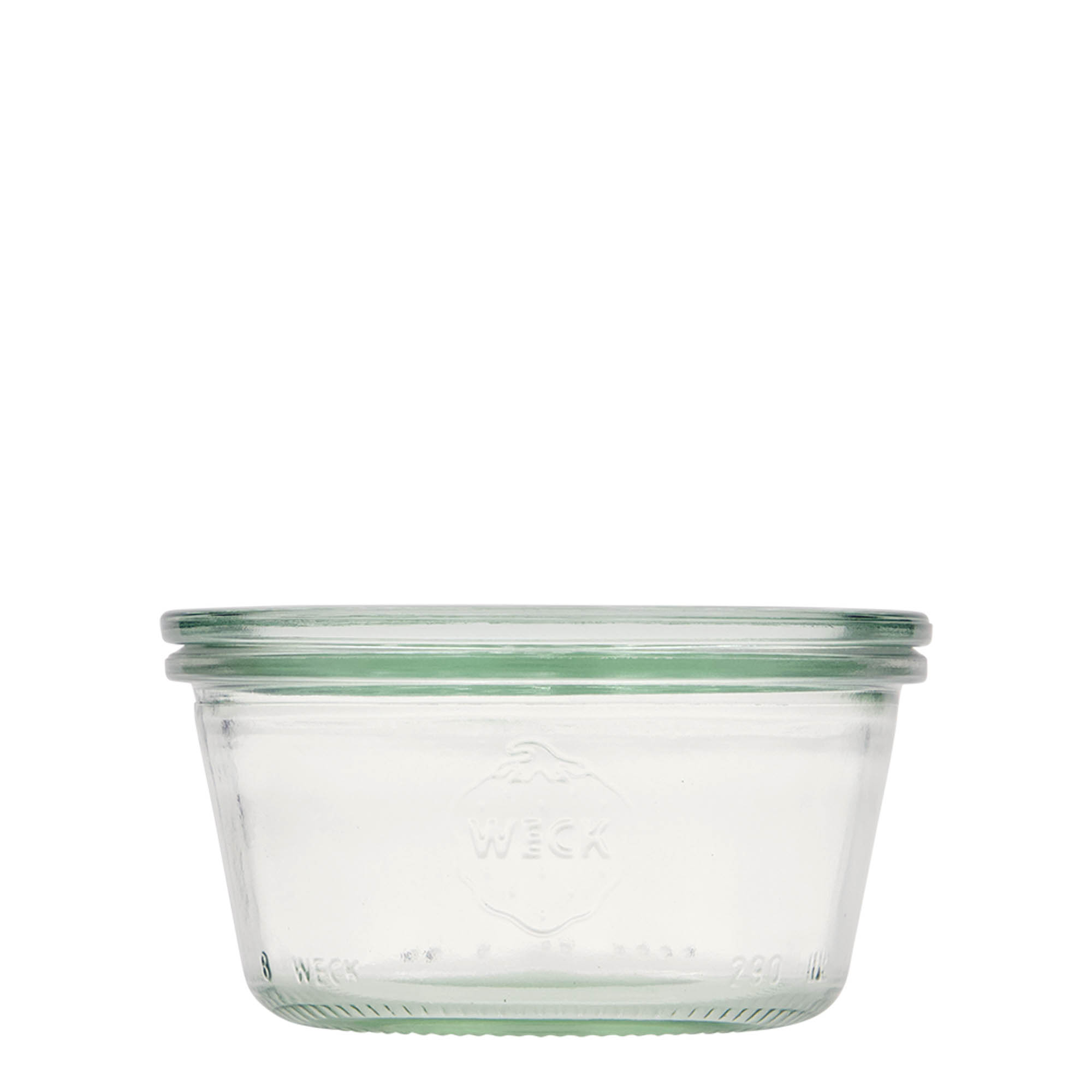 290 ml WECK Döndürme Kavanozu, Ağız: Yuvarlak Kenar 290 ml WECK Döndürme Kavanozu, Ağız: Yuvarlak Kenar