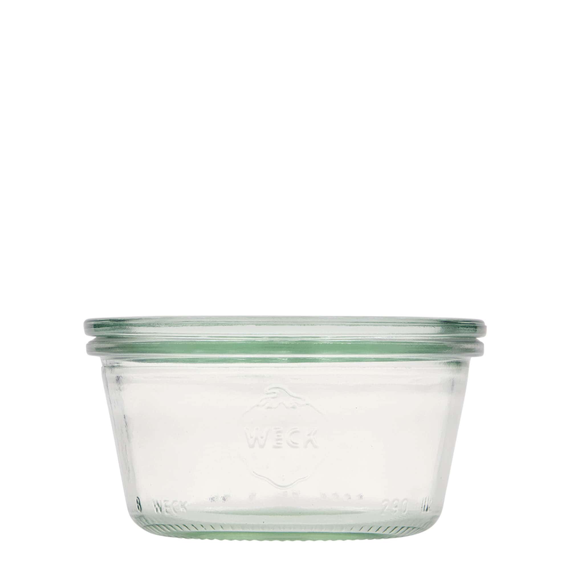 290 ml WECK Döndürme Kavanozu, Ağız: Yuvarlak Kenar