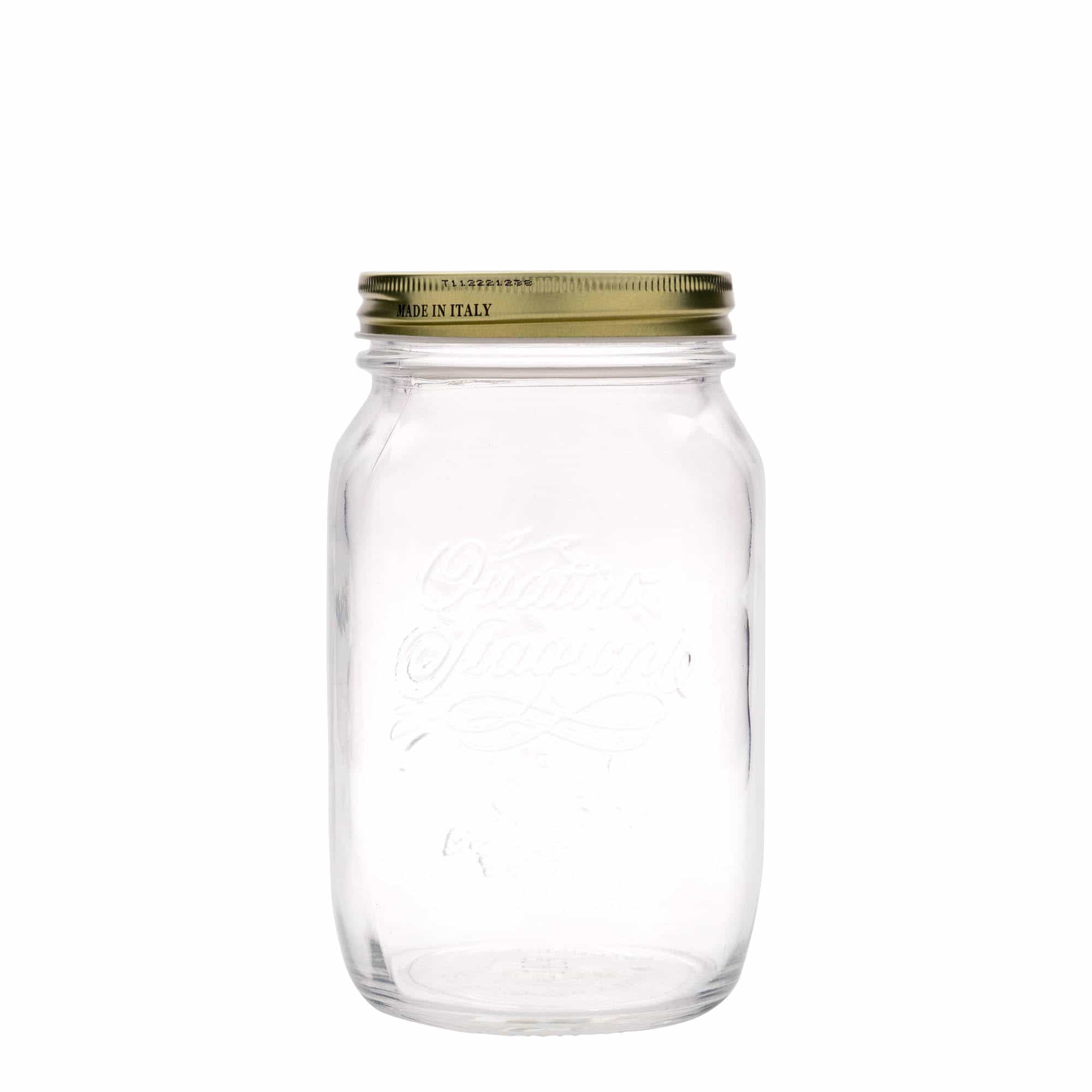 1.000 ml Cam 'Quattro Stagioni', Ağız: Vidalı kapak 1.000 ml Cam 'Quattro Stagioni', Ağız: Vidalı kapak