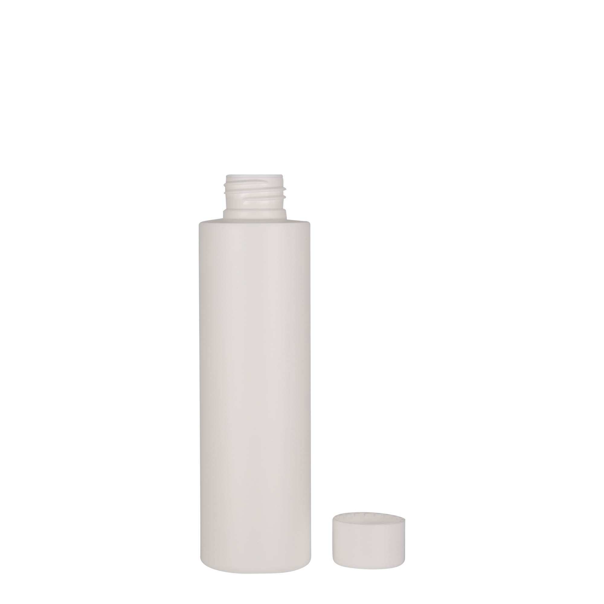 150 ml plastik şişe 'Pipe', HDPE, beyaz, ağız: 24/410 150 ml plastik şişe 'Pipe', HDPE, beyaz, ağız: 24/410