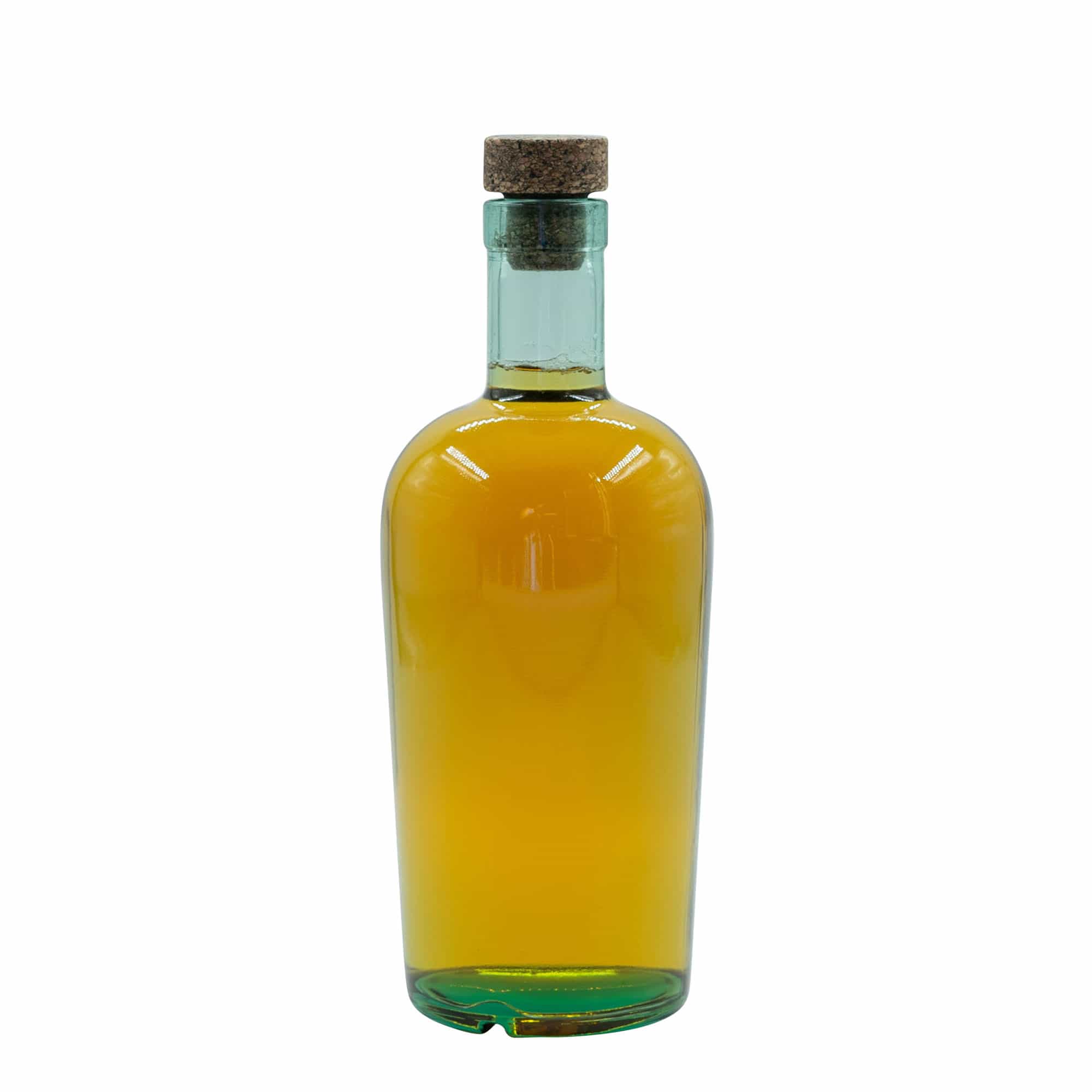 700 ml Cam şişe 'Teo Light', Ağız: Mantar