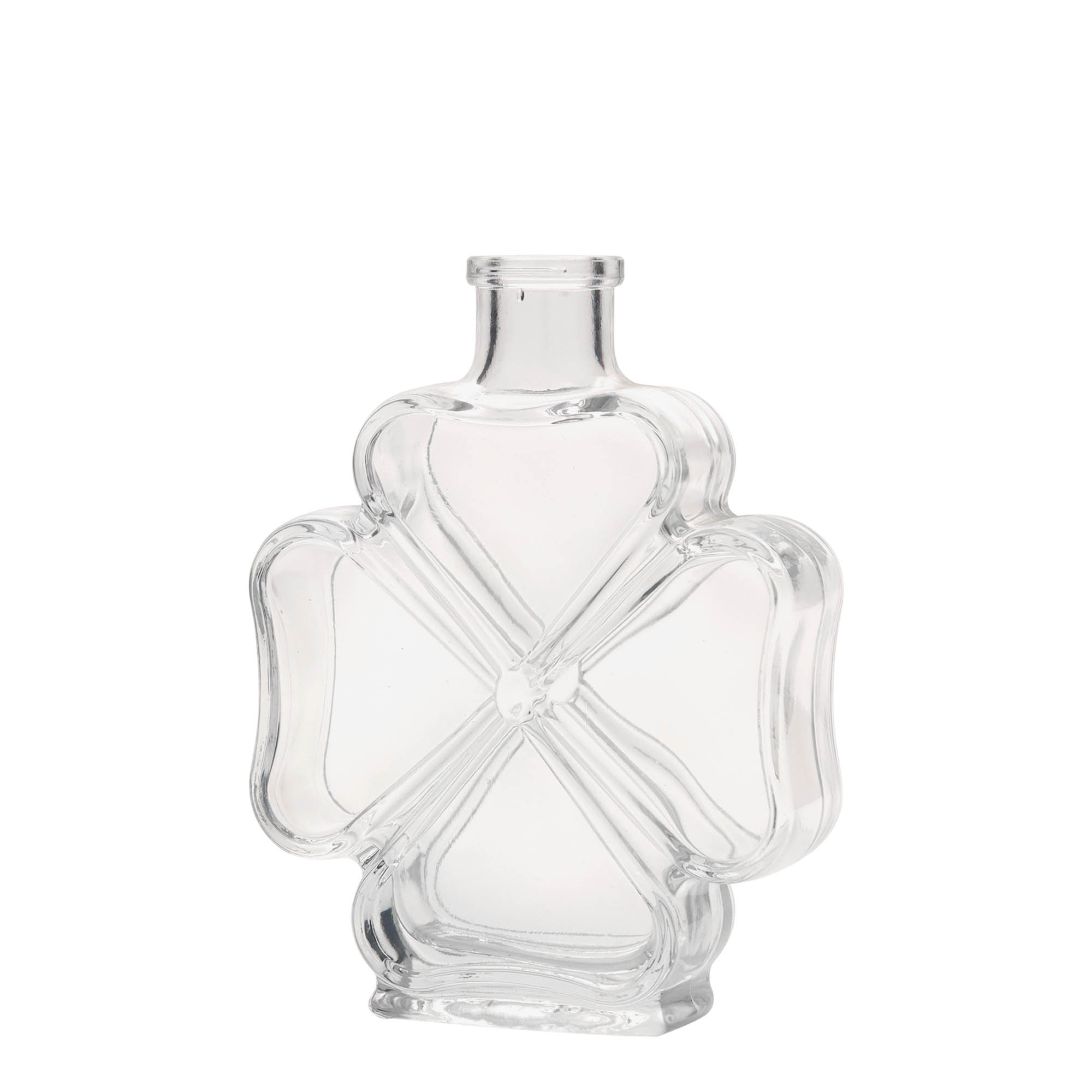 200 ml cam şişe 'Yonca Yaprağı', ağız: mantar