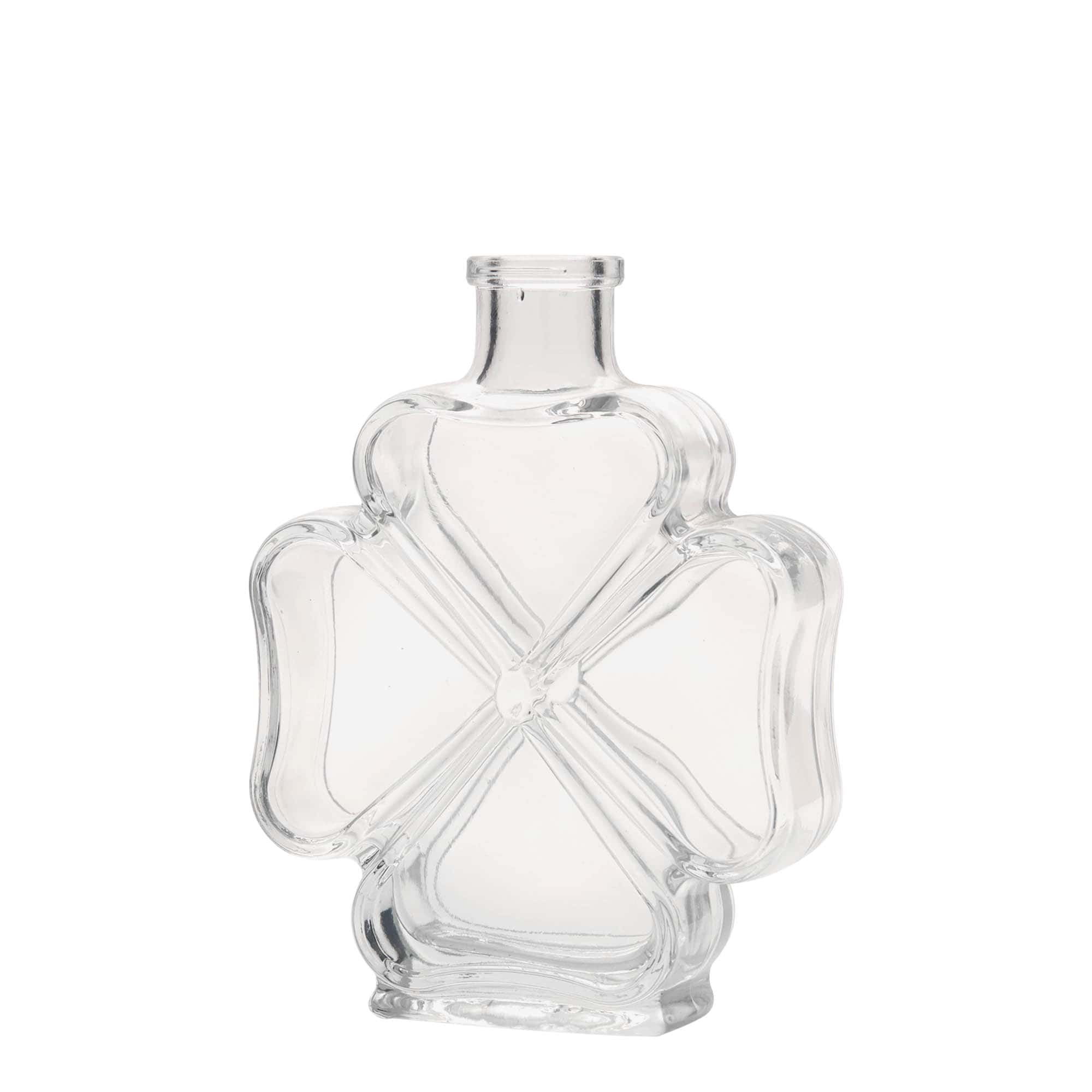 200 ml cam şişe 'Yonca Yaprağı', ağız: mantar 200 ml cam şişe 'Yonca Yaprağı', ağız: mantar